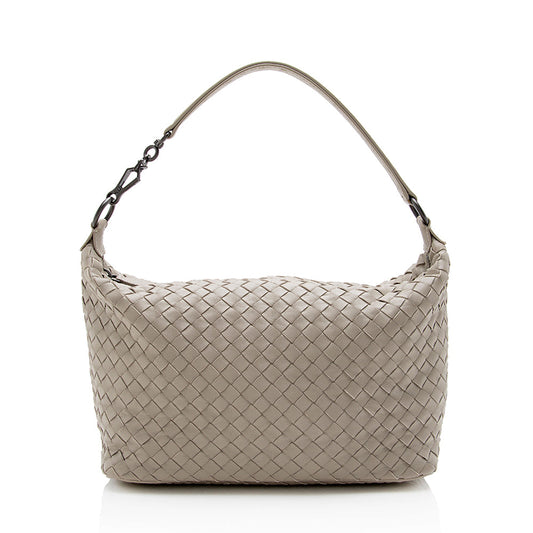 Luxury Bottega Veneta Intrecciato Nappa Small Hobo (SHF-15324)