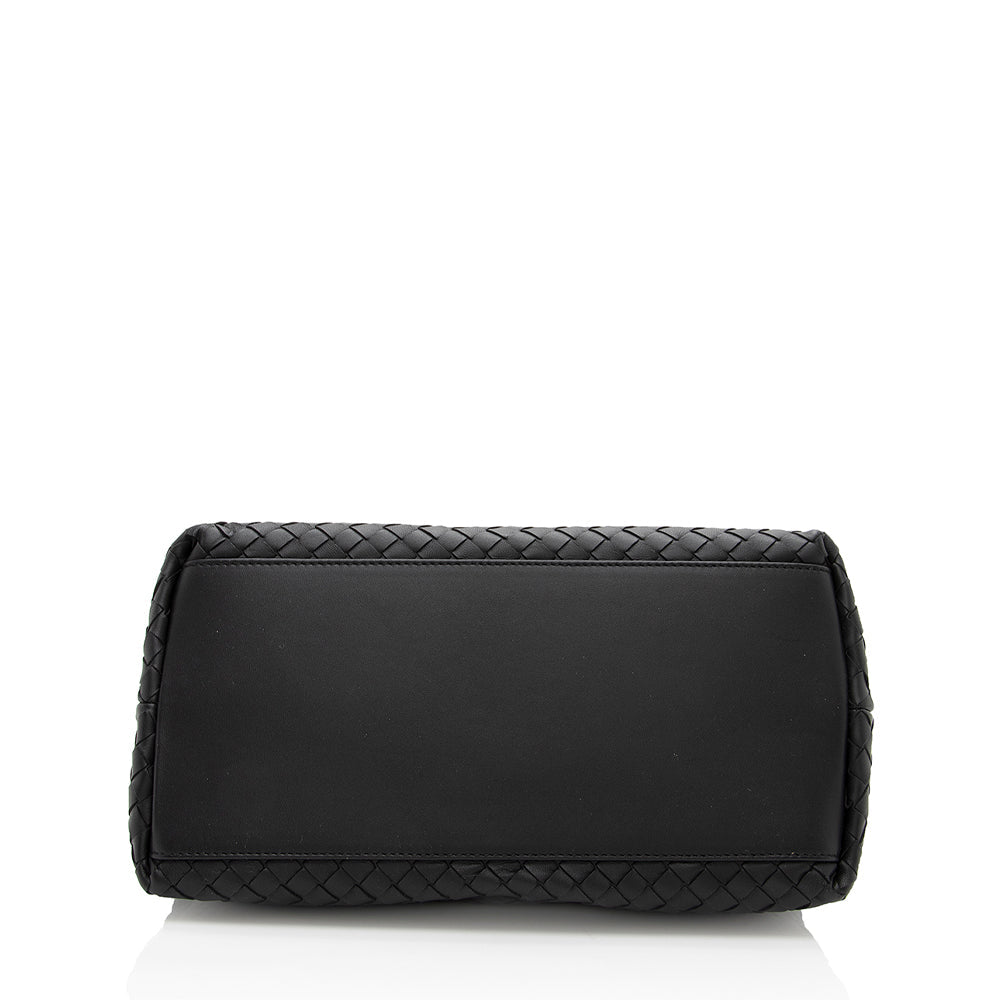 Luxury Bottega Veneta Intrecciato Nappa Small Tote (SHF-17216)