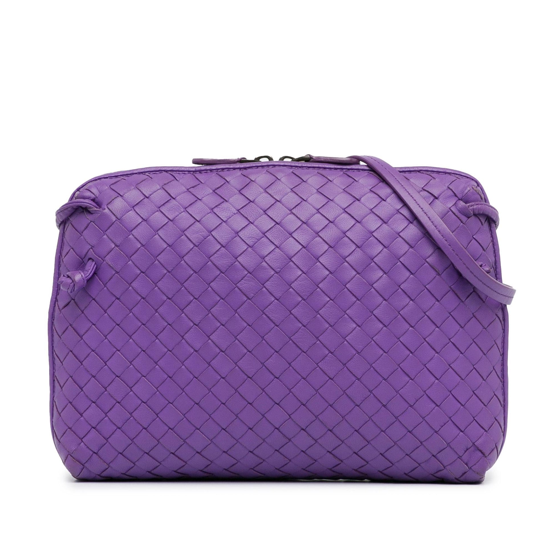 Luxury Bottega Veneta Intrecciato Nodini Crossbody (SHG-RyrbLt)