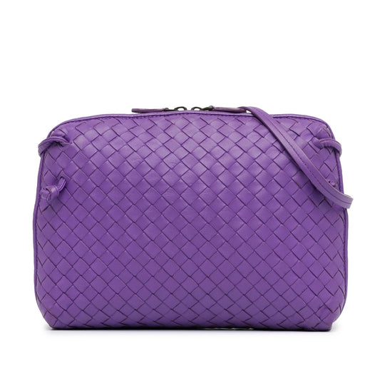 Luxury Bottega Veneta Intrecciato Nodini Crossbody (SHG-RyrbLt)