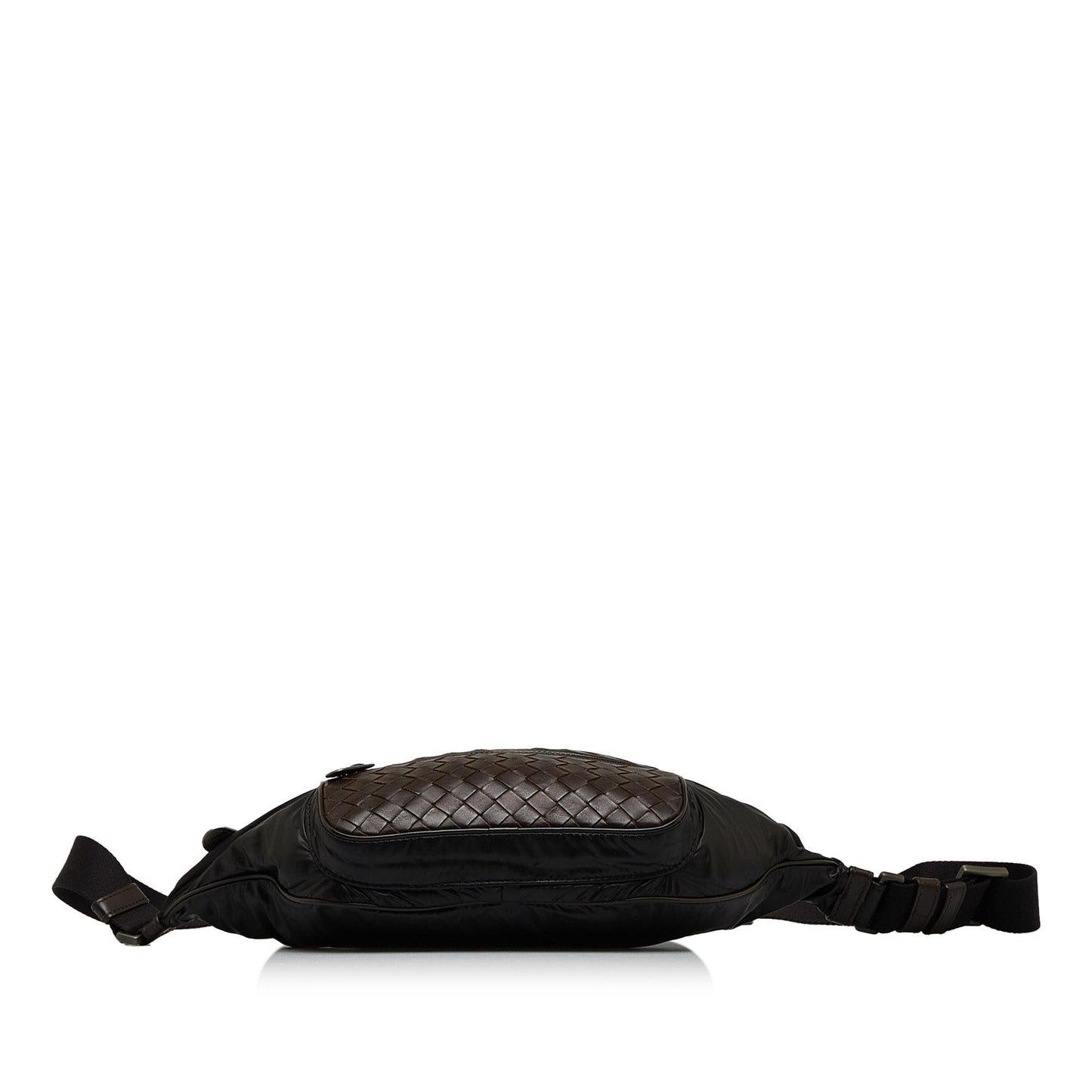 Luxury Bottega Veneta Intrecciato Nylon Belt Bag (SHG-)