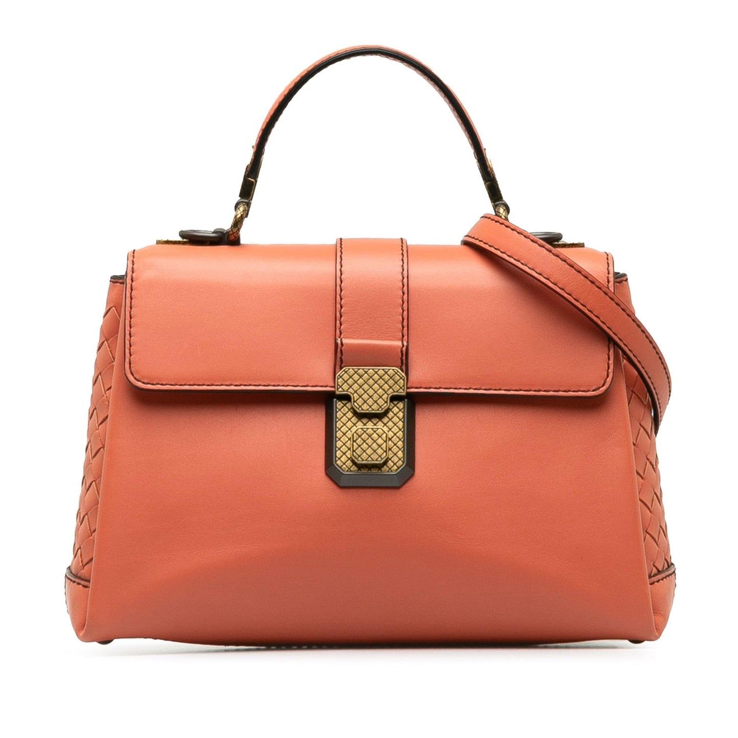 Luxury Bottega Veneta Intrecciato Piazza Satchel (SHG-uPDFWH)