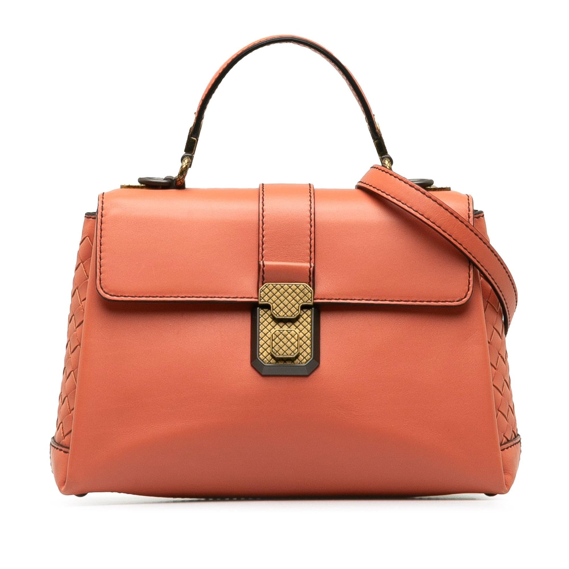 Luxury Bottega Veneta Intrecciato Piazza Satchel (SHG-uPDFWH)
