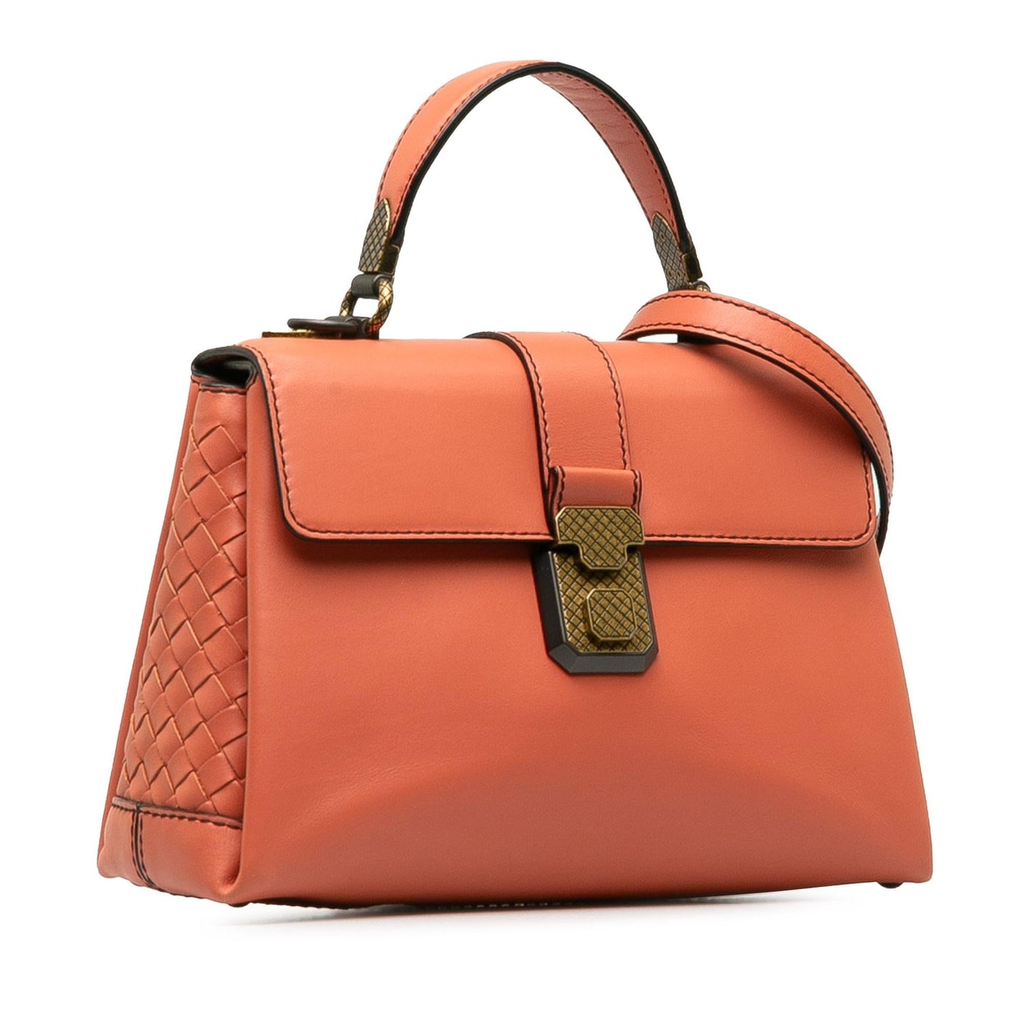 Luxury Bottega Veneta Intrecciato Piazza Satchel (SHG-uPDFWH)