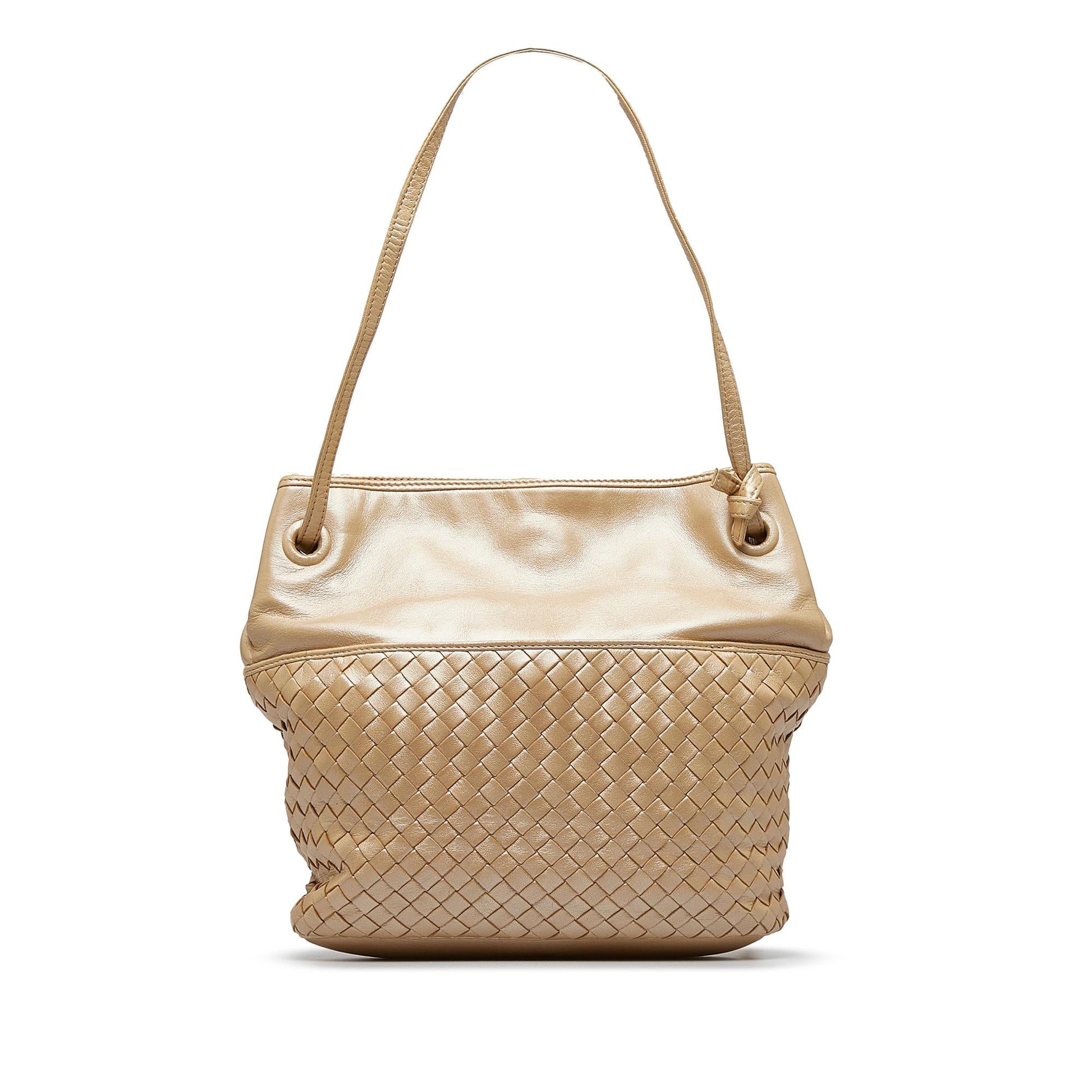 Luxury Bottega Veneta Intrecciato Shoulder Bag (SHG-pphL7D)