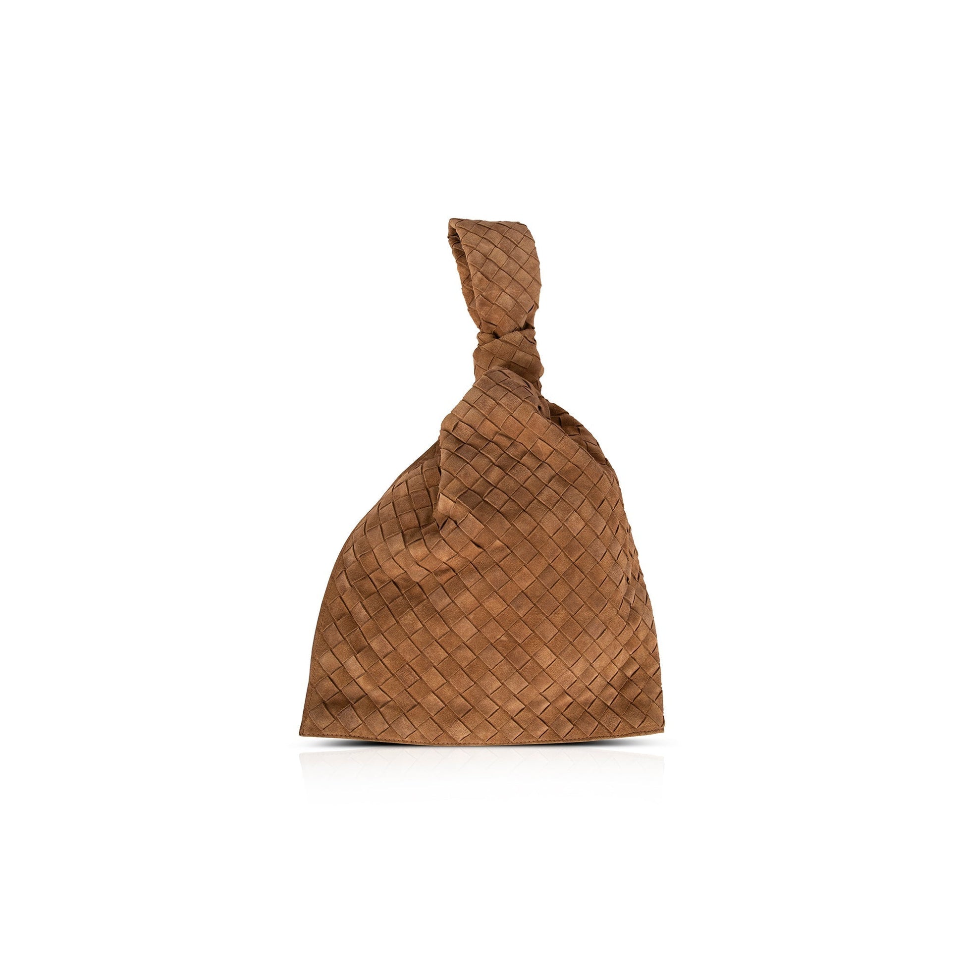 Bottega Veneta Intrecciato Suede BV Twist Bag