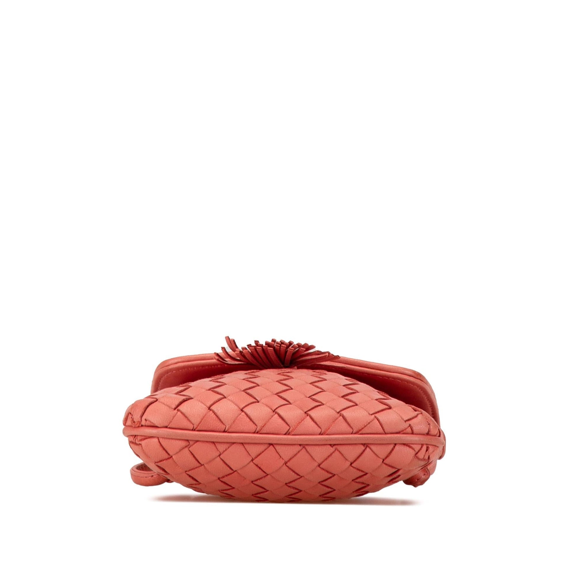 Luxury Bottega Veneta Intrecciato Tassel Crossbody (SHG-esqw6x)