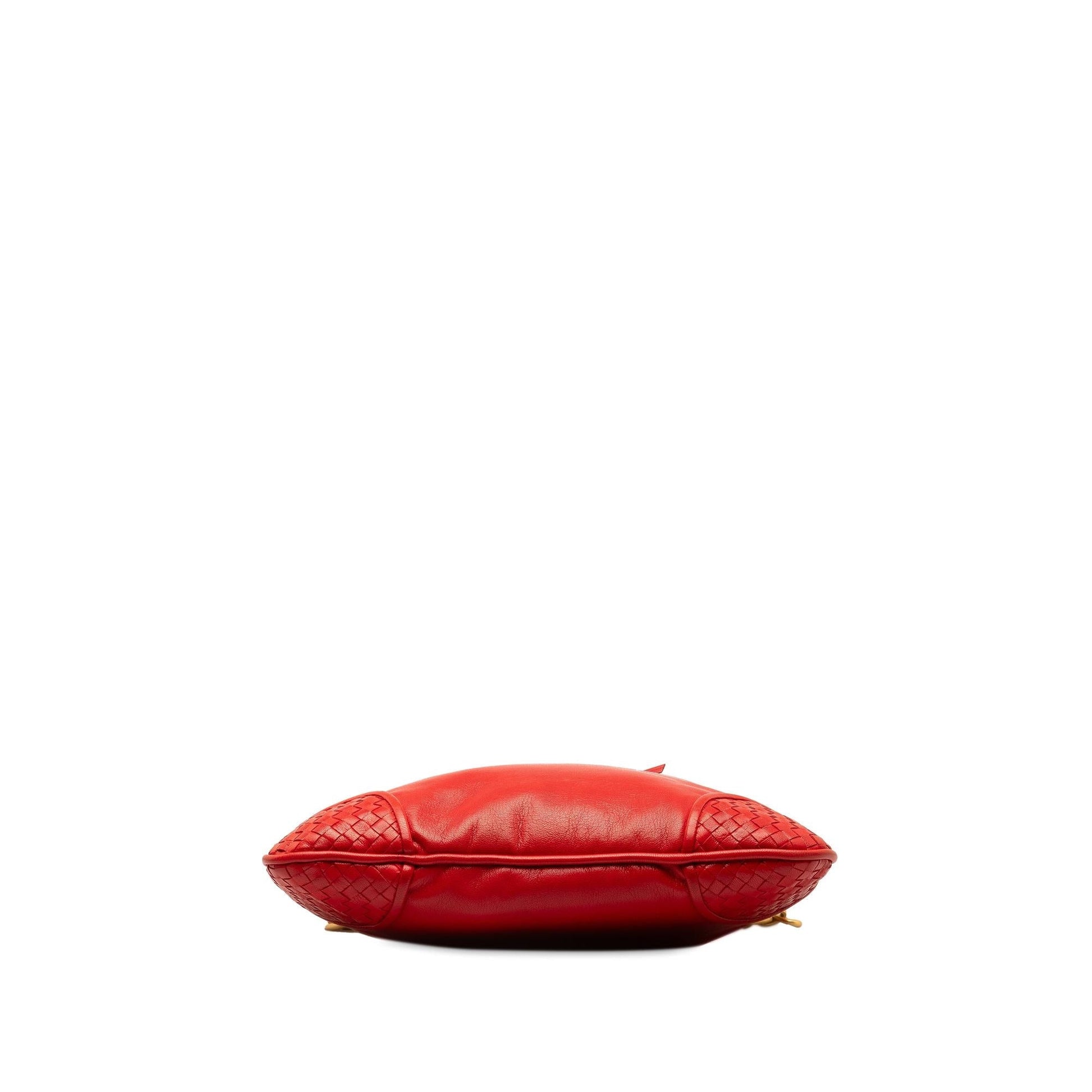 Luxury Bottega Veneta Intrecciato Trimmed Leather Shoulder Bag (SHG-3guURJ)