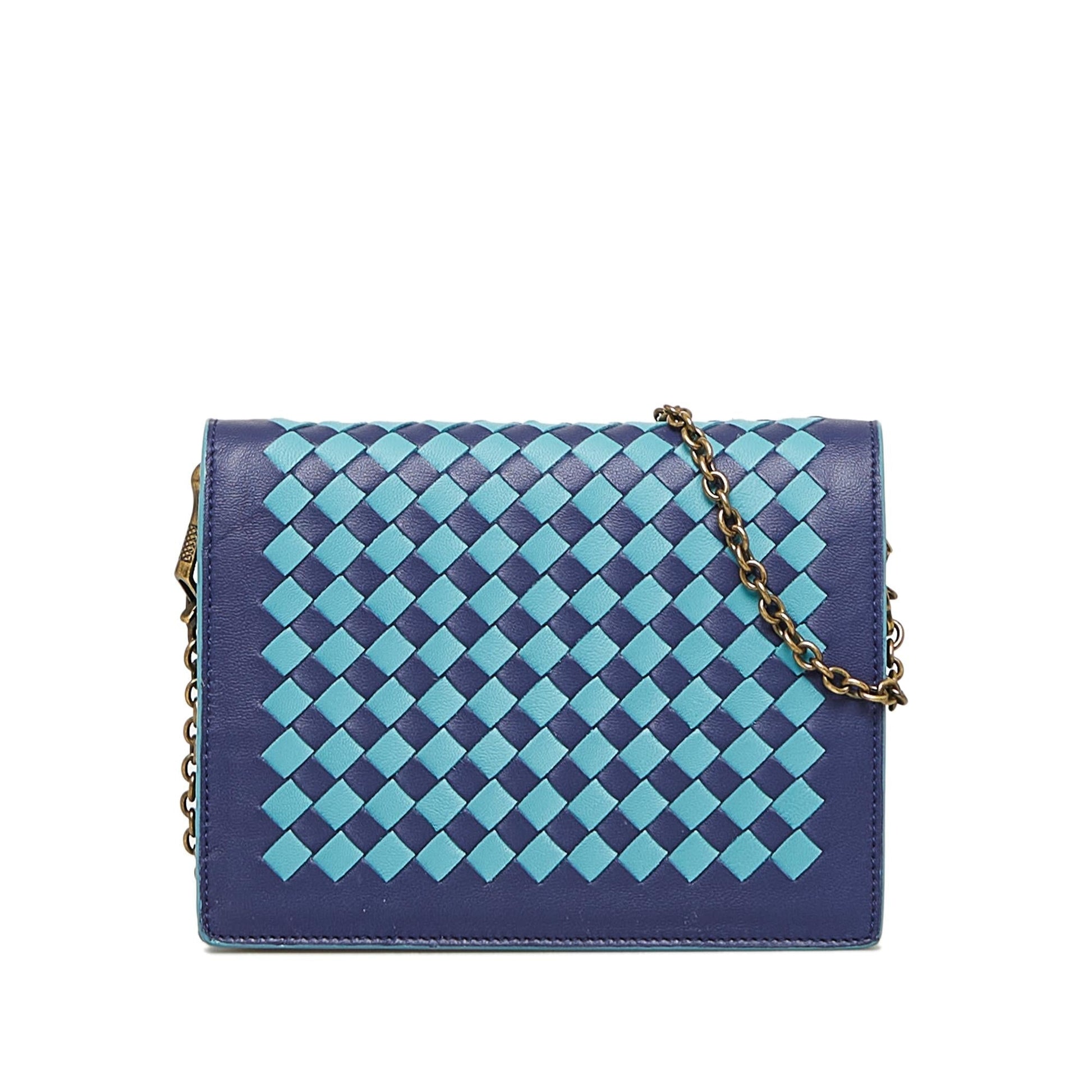 Luxury Bottega Veneta Intrecciato Wallet On Chain (SHG-lrdQym)
