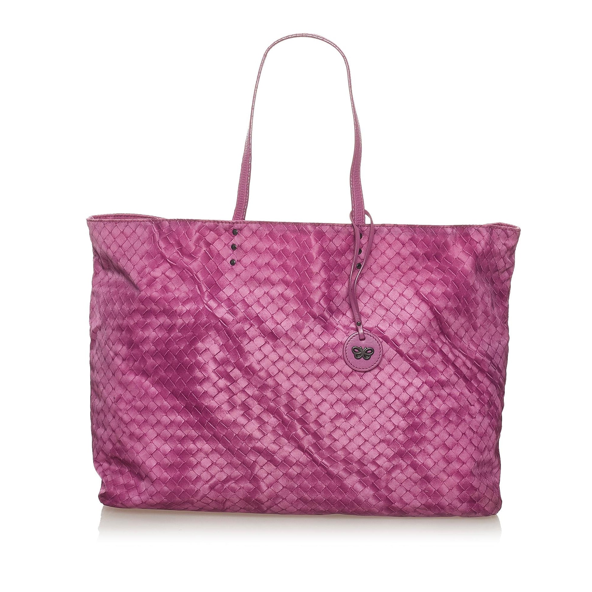 Luxury Bottega Veneta Intrecciolusion Nylon Tote Bag (SHG-n15GXr)