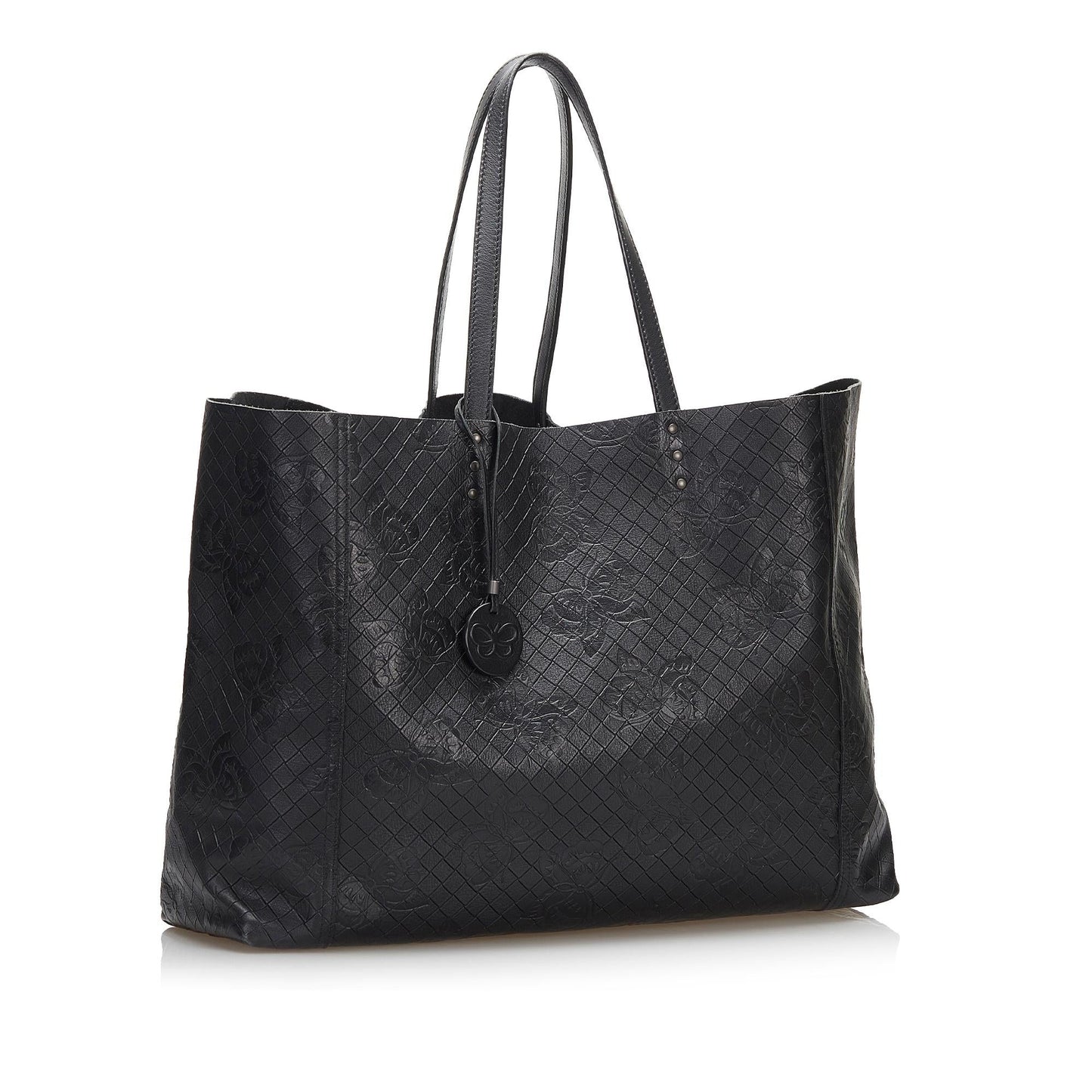 Luxury Bottega Veneta Intrecciomirage Butterfly Tote (SHG-37791)