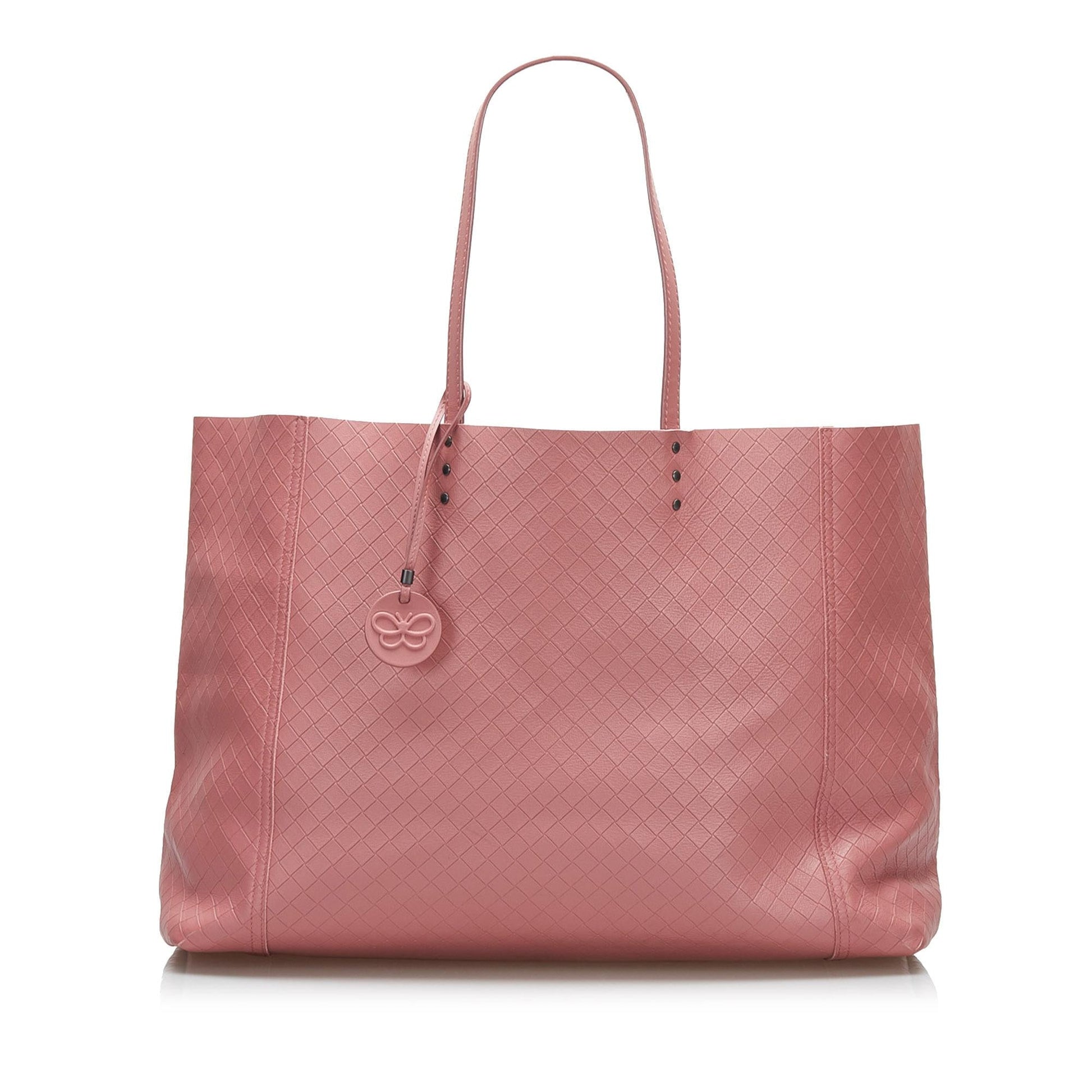 Luxury Bottega Veneta Intrecciomirage Butterfly Tote (SHG-qmR6FT)