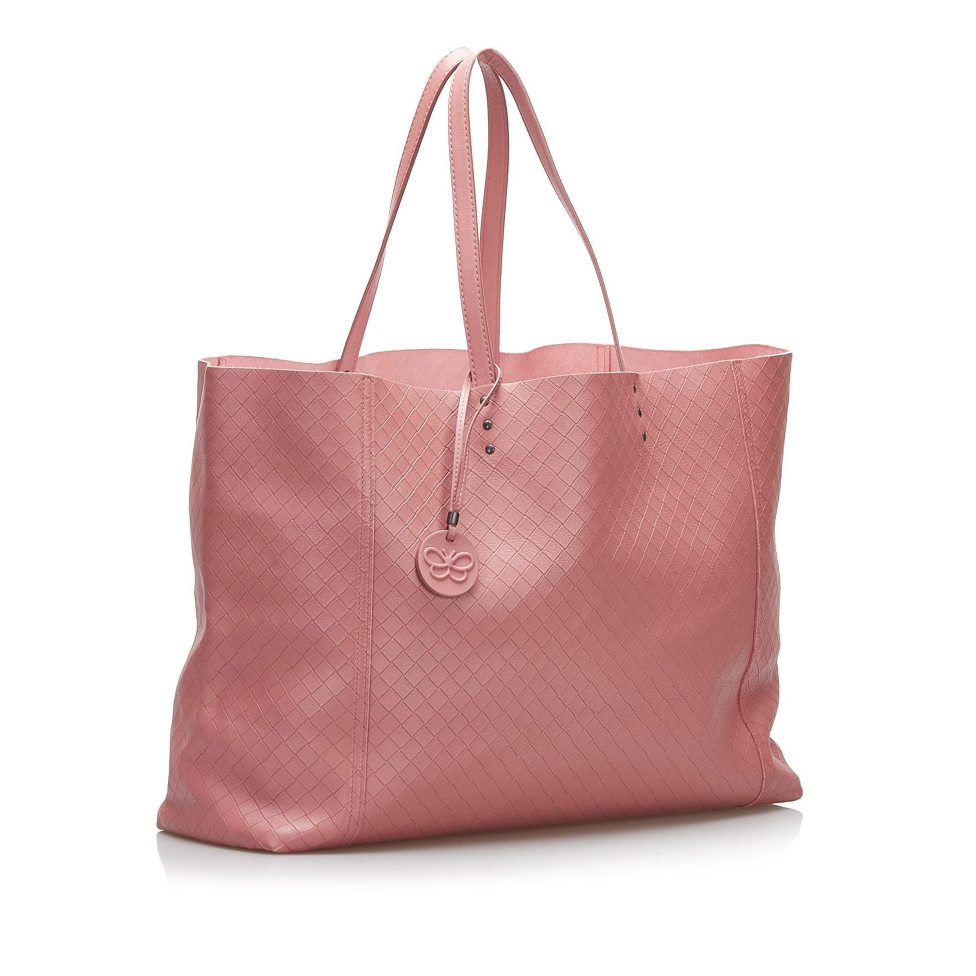 Luxury Bottega Veneta Intrecciomirage Butterfly Tote (SHG-qmR6FT)
