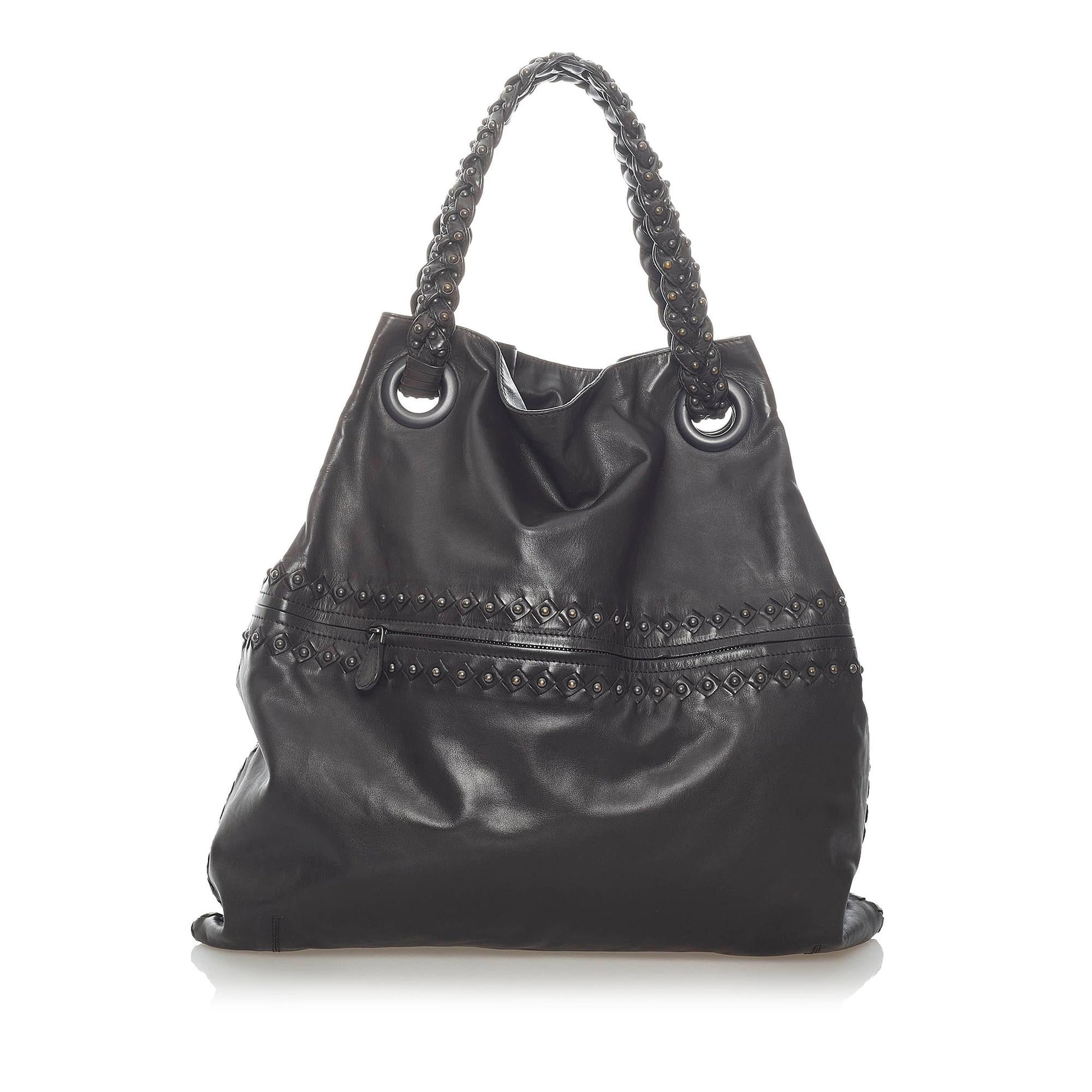 Luxury Bottega Veneta Julie Leather Tote Bag (SHG-33116)