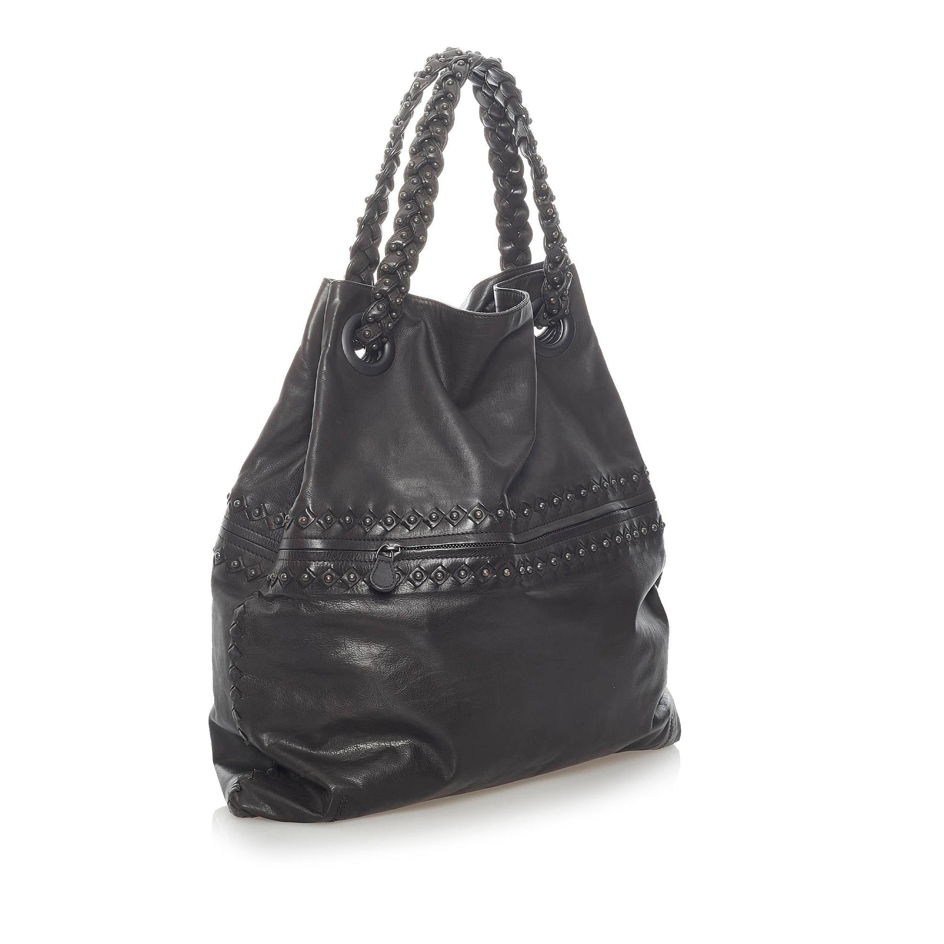 Luxury Bottega Veneta Julie Leather Tote Bag (SHG-33116)