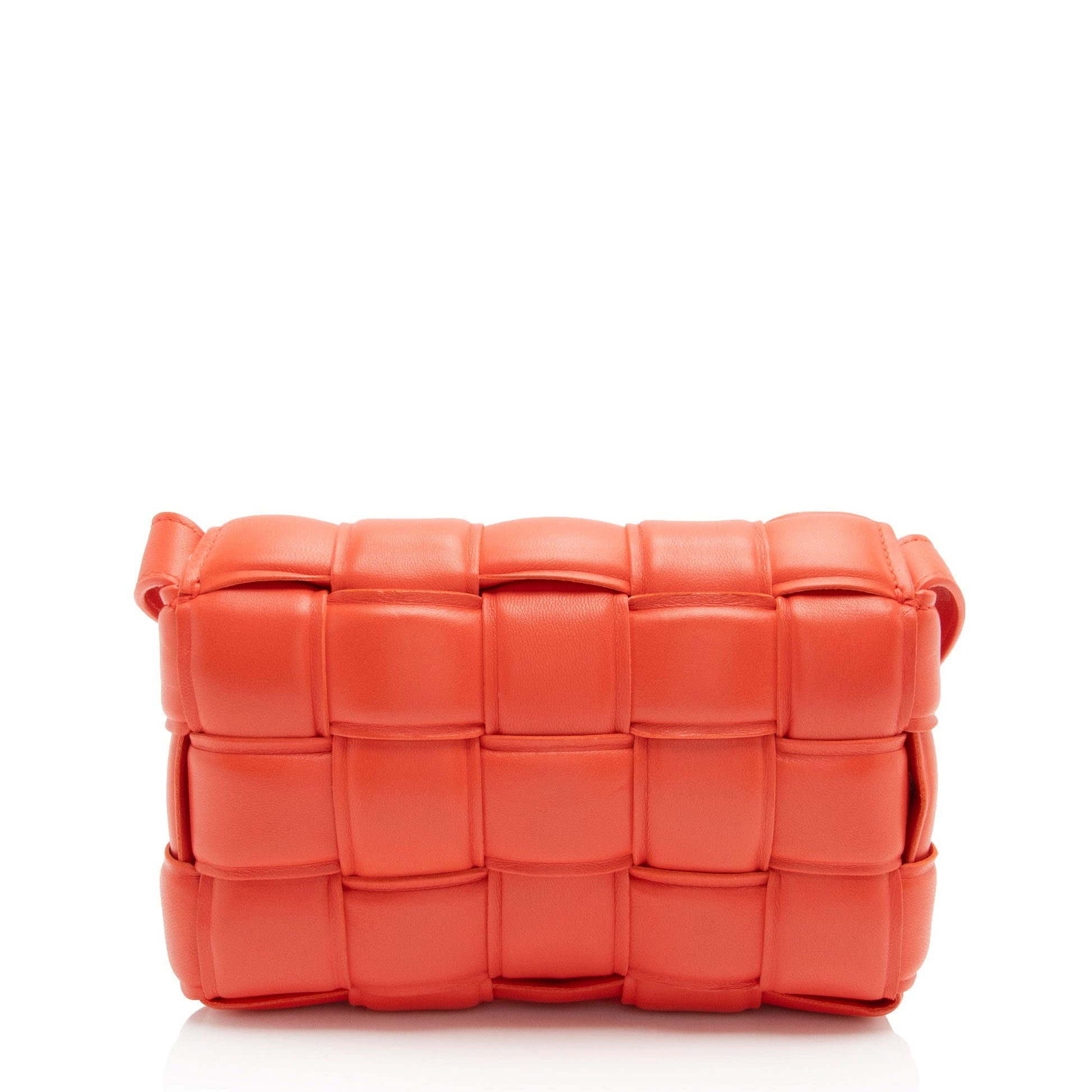 Luxury Bottega Veneta Puffed Lambskin Cassette Small Crossbody (SHF-ej7jDH)