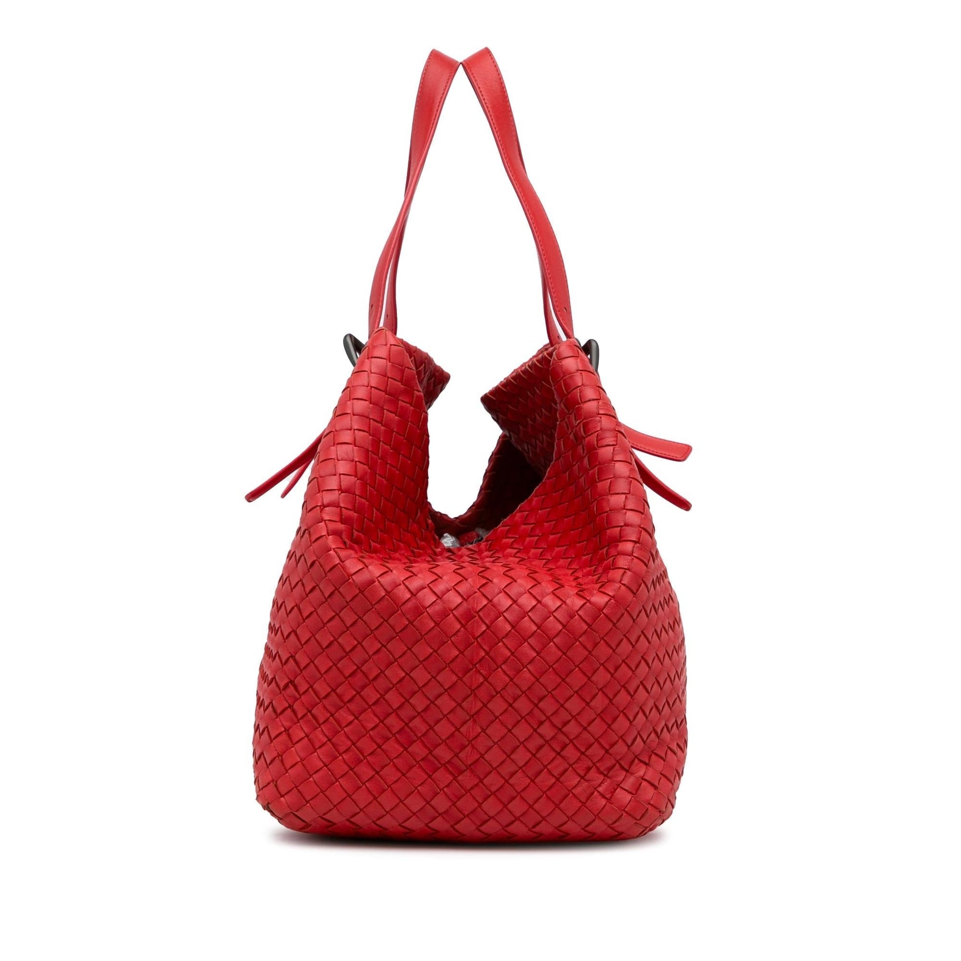 Luxury Bottega Veneta Large Intrecciato Cesta Tote Bag (SHG-iLfz5Y)