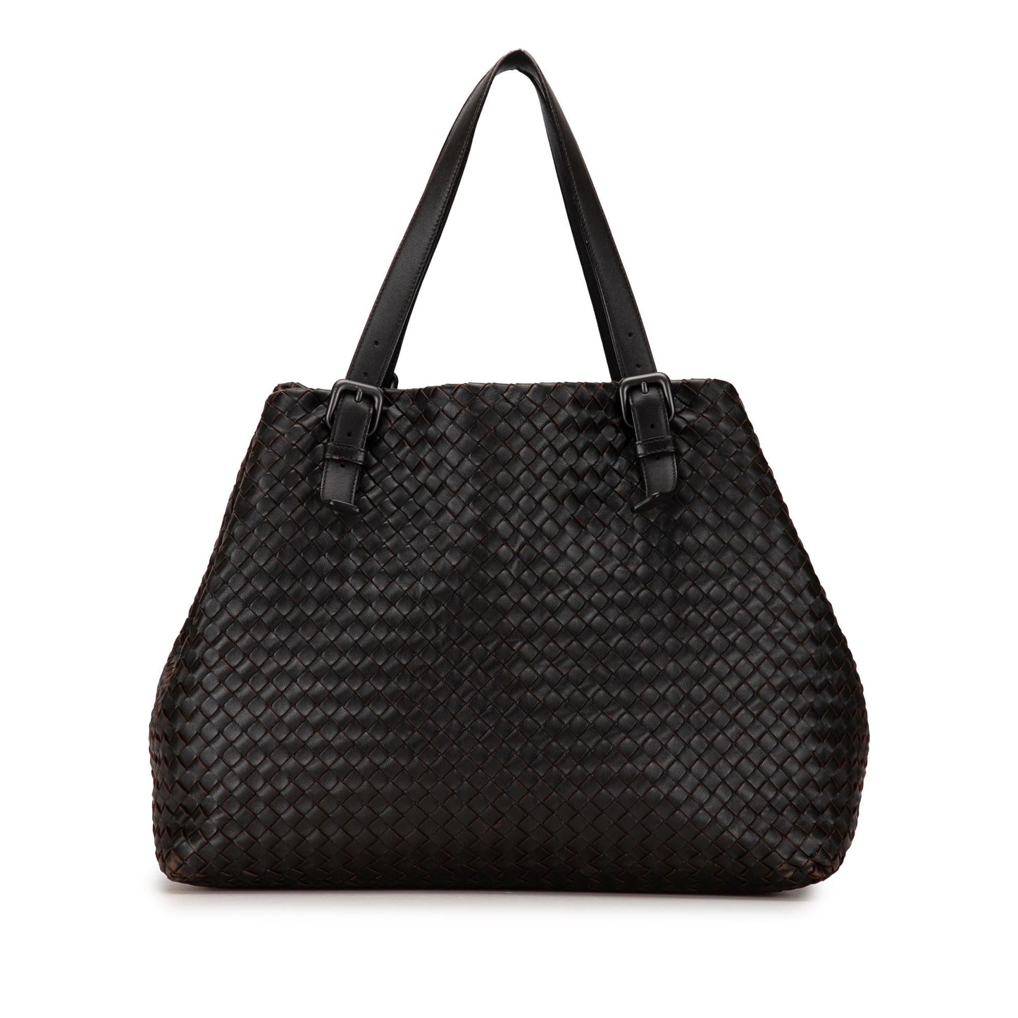 Luxury Bottega Veneta Large Intrecciato Cesta Tote Bag (SHG-8KBKHr)