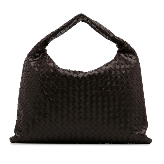 Luxury Bottega Veneta Large Intrecciato Hop Hobo (SHG-6f7QkJ)
