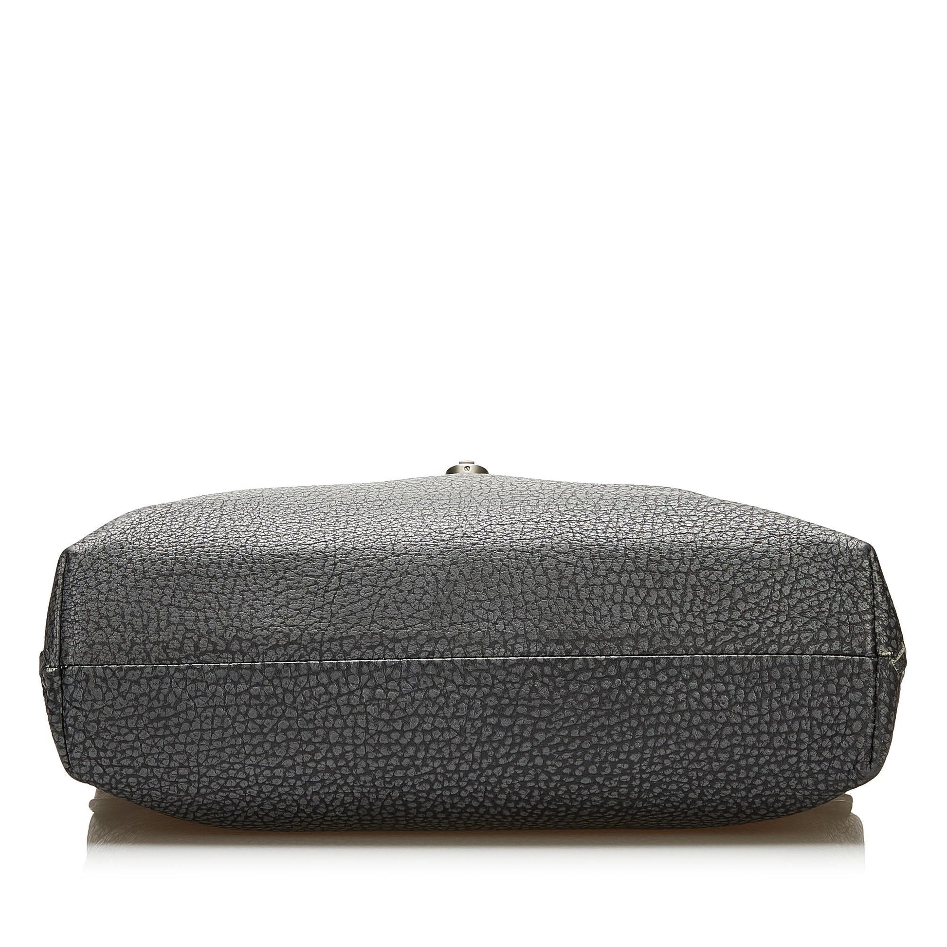 Luxury Bottega Veneta Leather Intrecciato Trimmed Business Bag (SHG-35299)