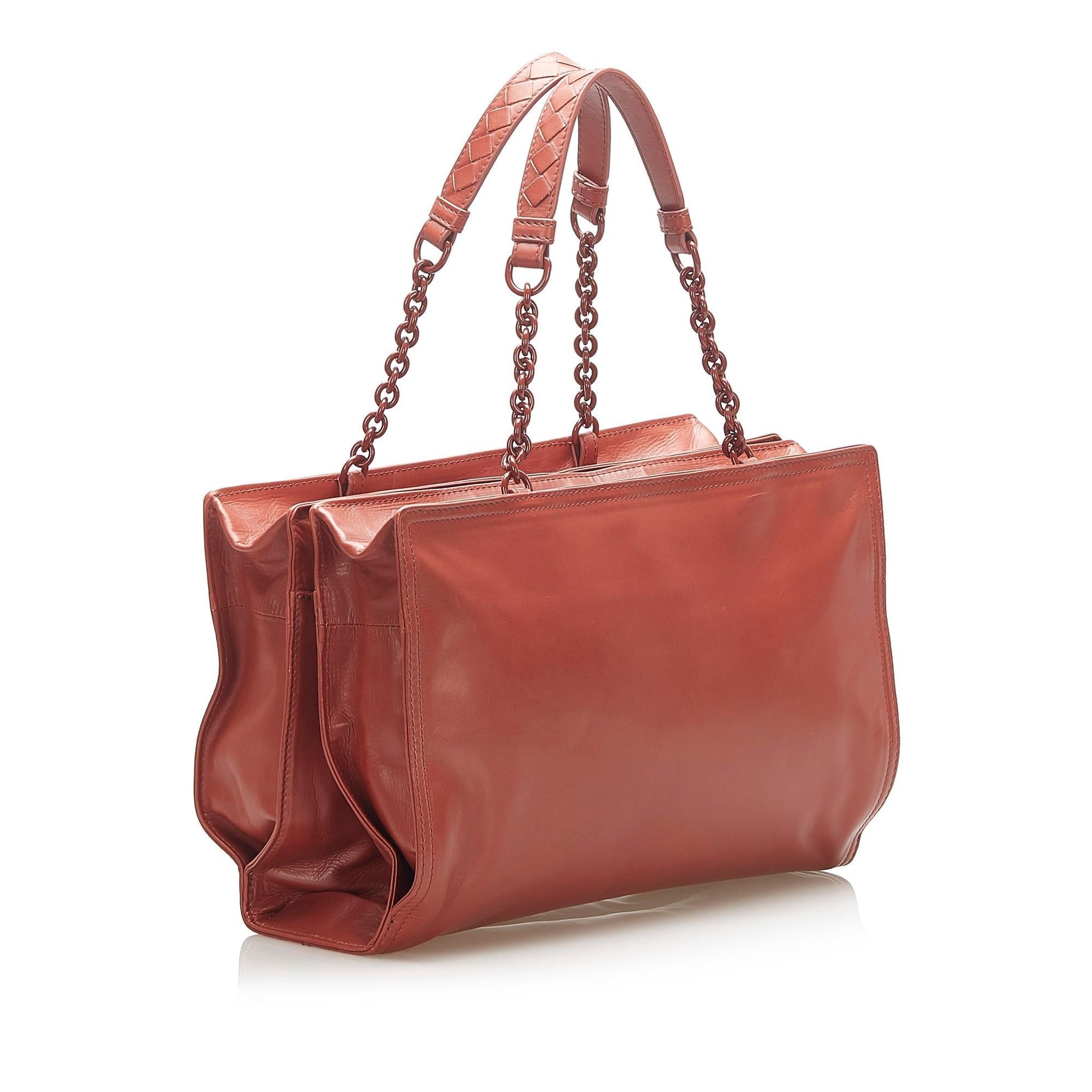Luxury Bottega Veneta Leather Shoulder Bag (SHG-22372)