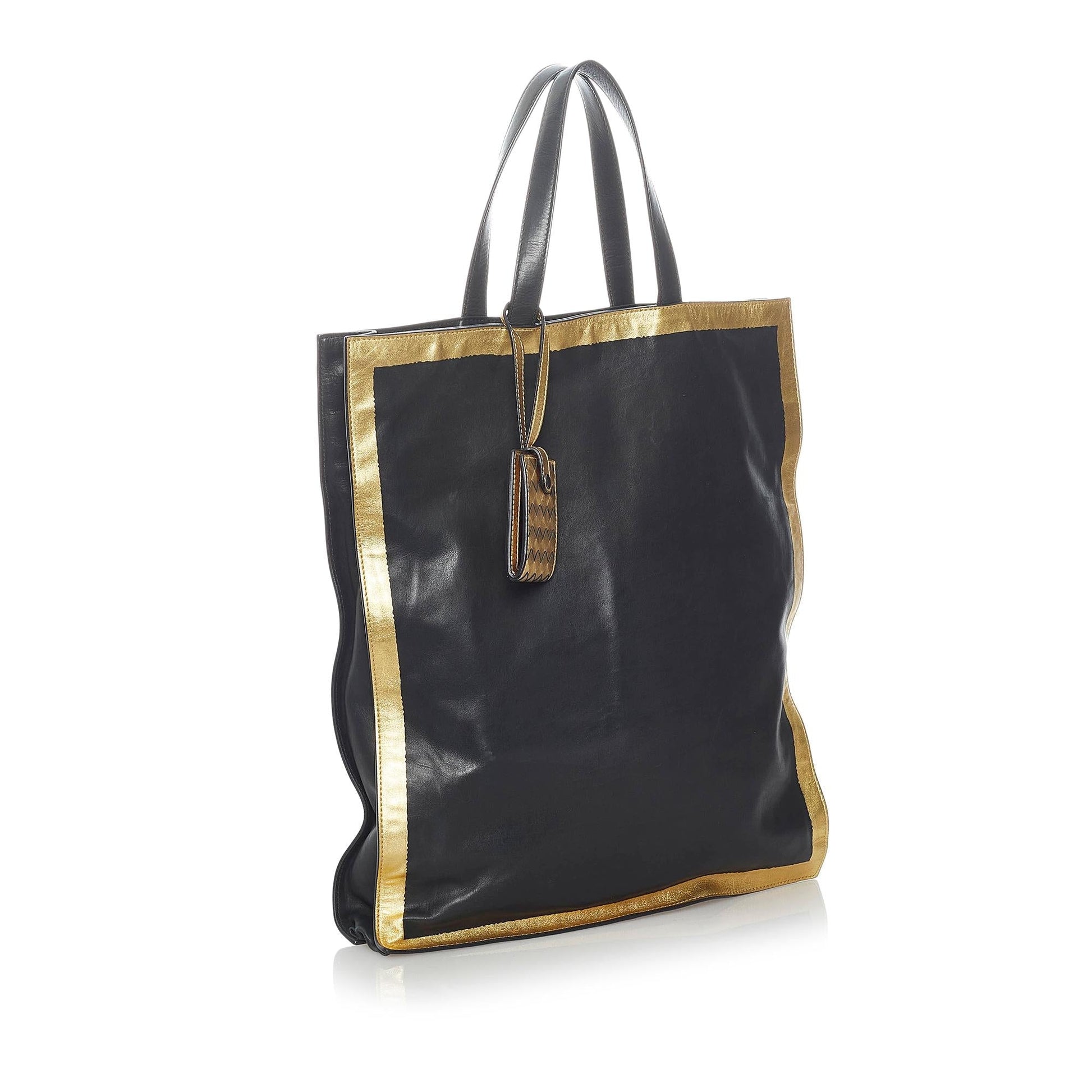 Luxury Bottega Veneta Leather Tote Bag (SHG-31052)