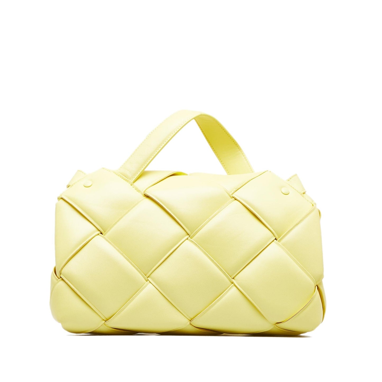 Luxury Bottega Veneta Maxi Intrecciato Padded Leather Satchel (SHG-592MwA)