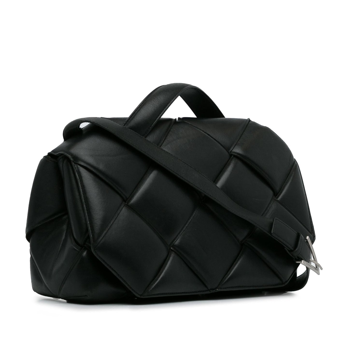 Luxury Bottega Veneta Maxi Intrecciato Padded Leather Satchel (SHG-sOI9vi)