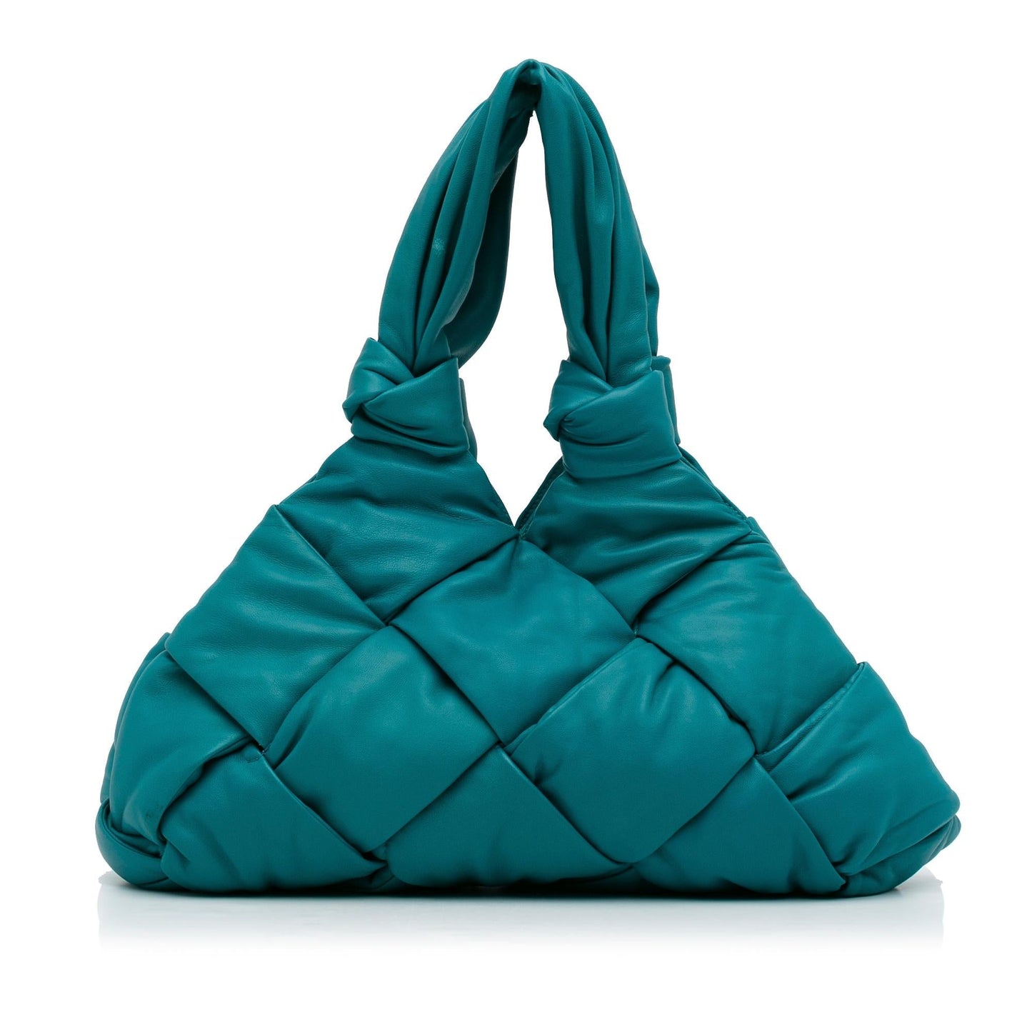 Luxury Bottega Veneta Maxi Intrecciato Padded Lock Tote (SHG-vtAVXH)