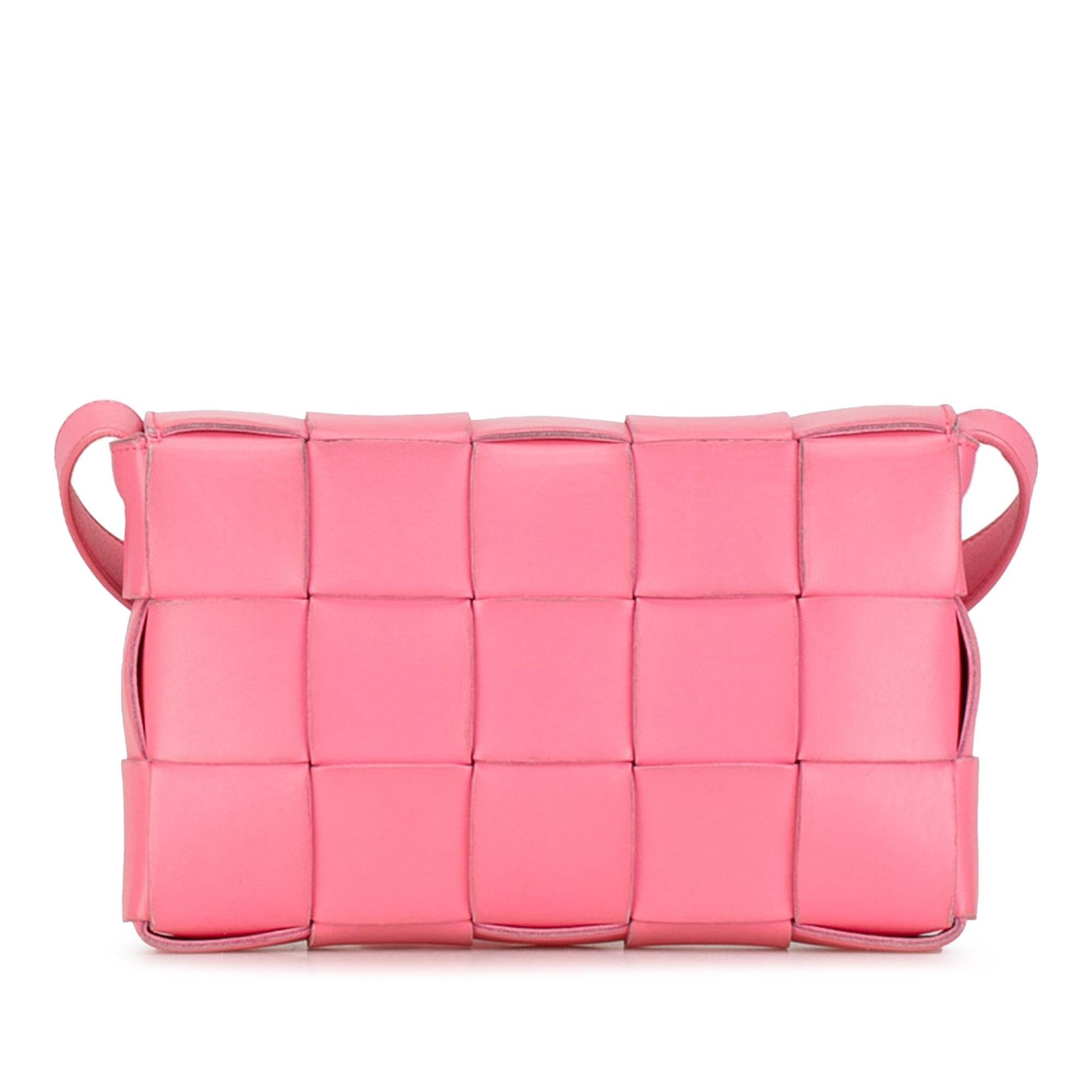 Luxury Bottega Veneta Maxi Lambskin Intrecciato Cassette Crossbody (SHG-4fFL6n)