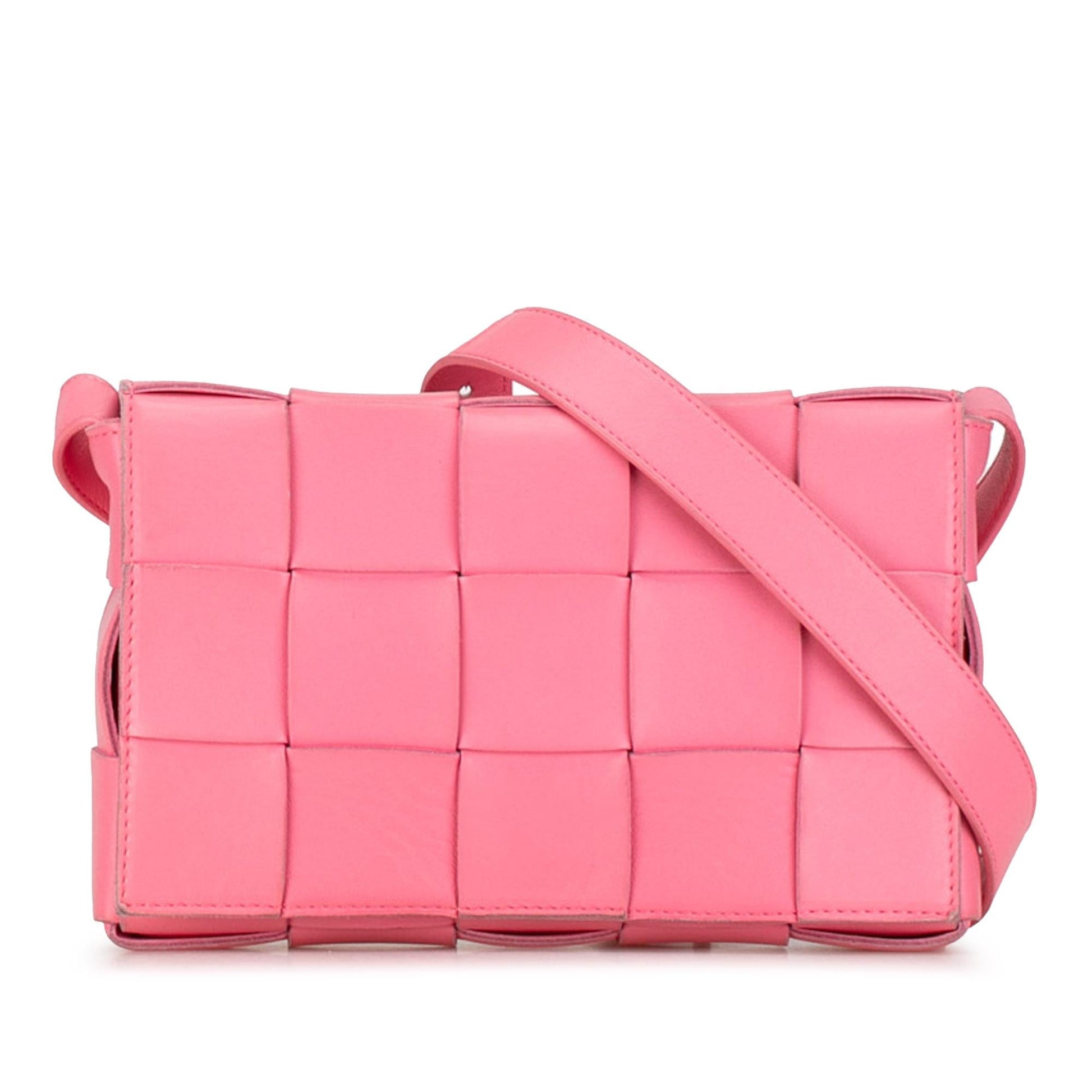 Luxury Bottega Veneta Maxi Lambskin Intrecciato Cassette Crossbody (SHG-4fFL6n)