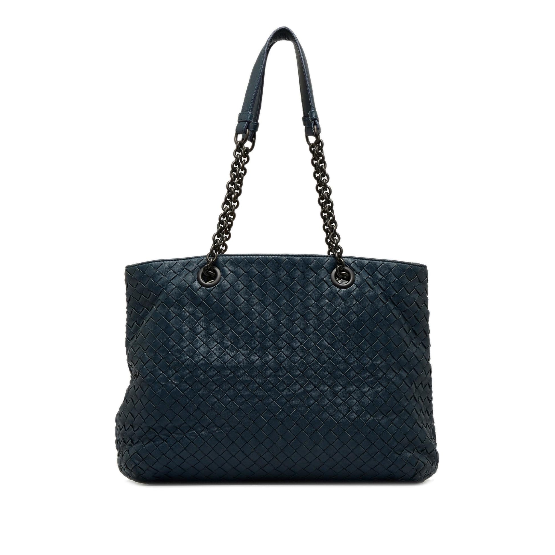 Luxury Bottega Veneta Medium Intrecciato Double Chain Tote (SHG-oRcWI3)