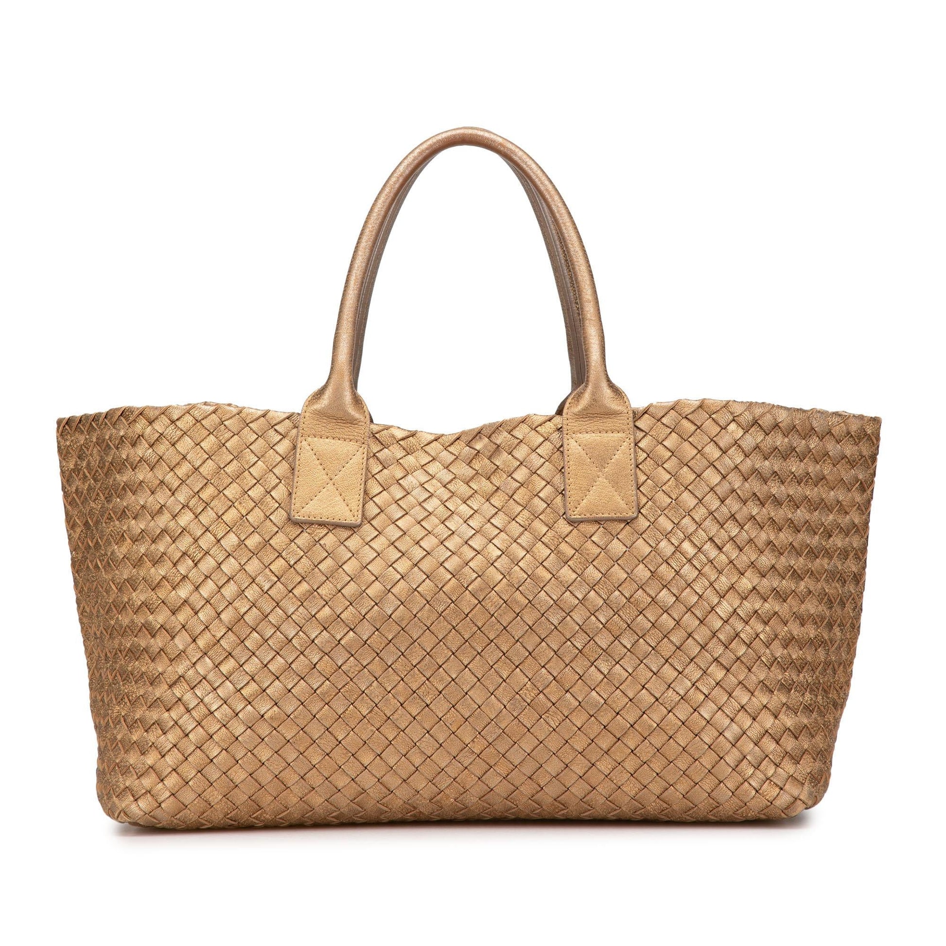 Luxury Bottega Veneta Medium Lambskin Intreccio Cabat Tote (SHG-PI5CzQ)