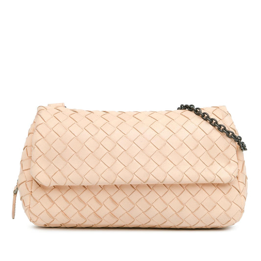 Luxury Bottega Veneta Mini Intrecciato Expandable Chain Crossbody (SHG-e9aCXQ)