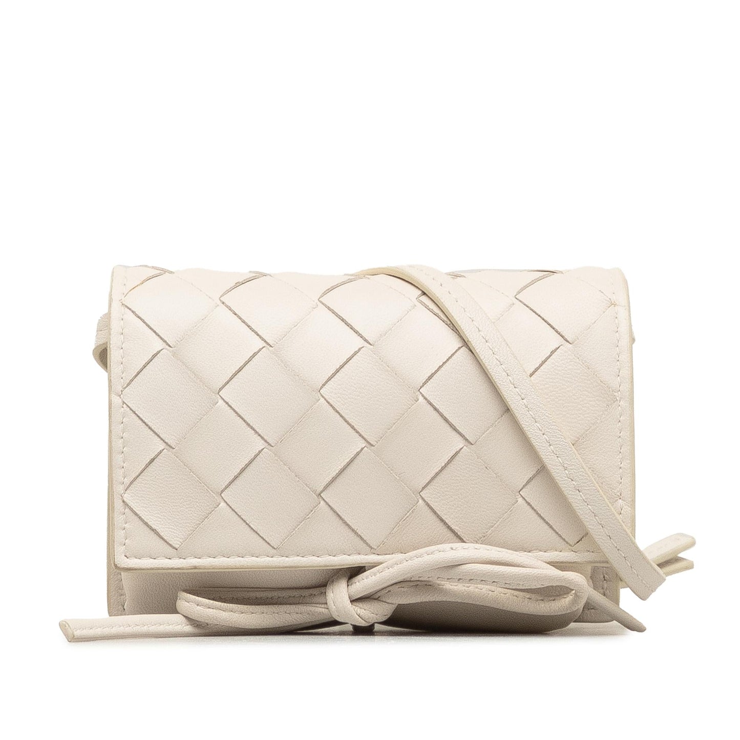 Luxury Bottega Veneta Mini Intrecciato Knot Crossbody (SHG-yN9X7d)