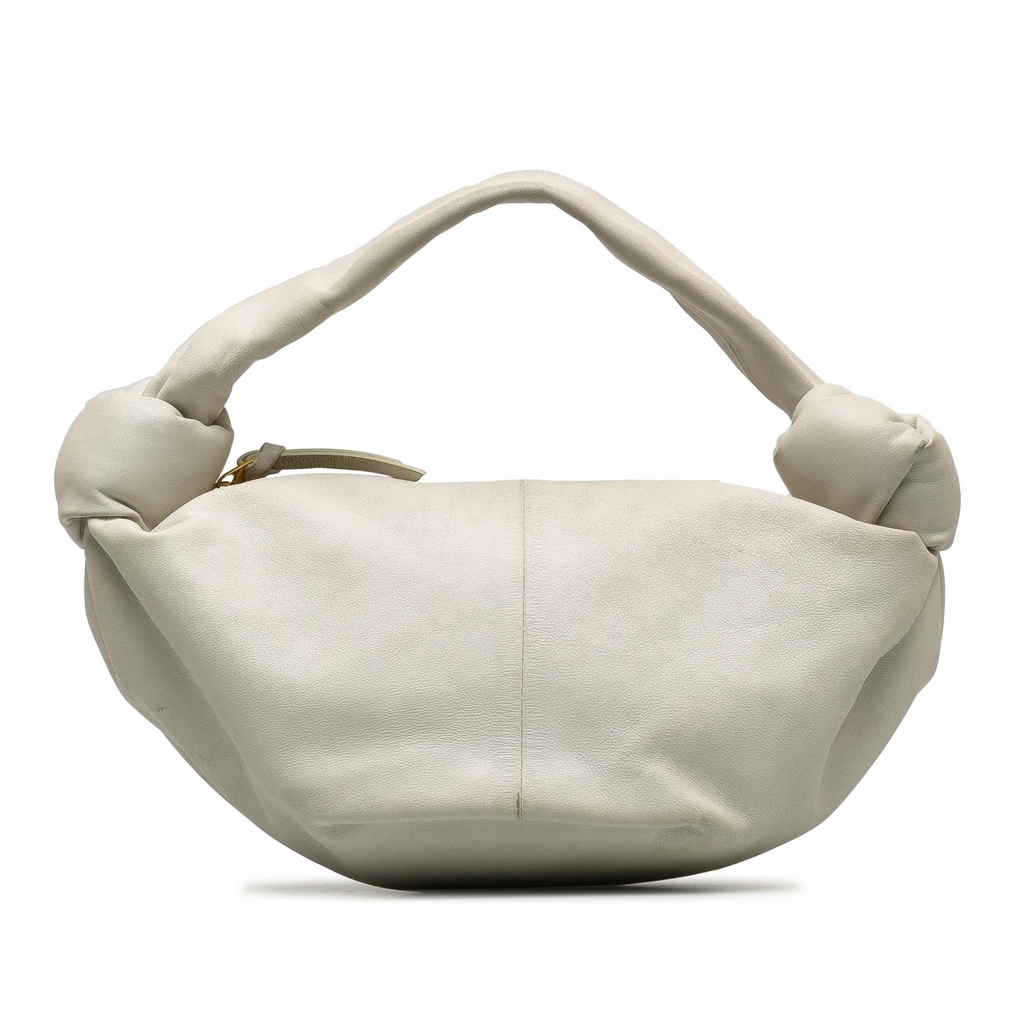 Luxury Bottega Veneta Mini Lambskin Double Knot Bag (SHG-RYDSLF)