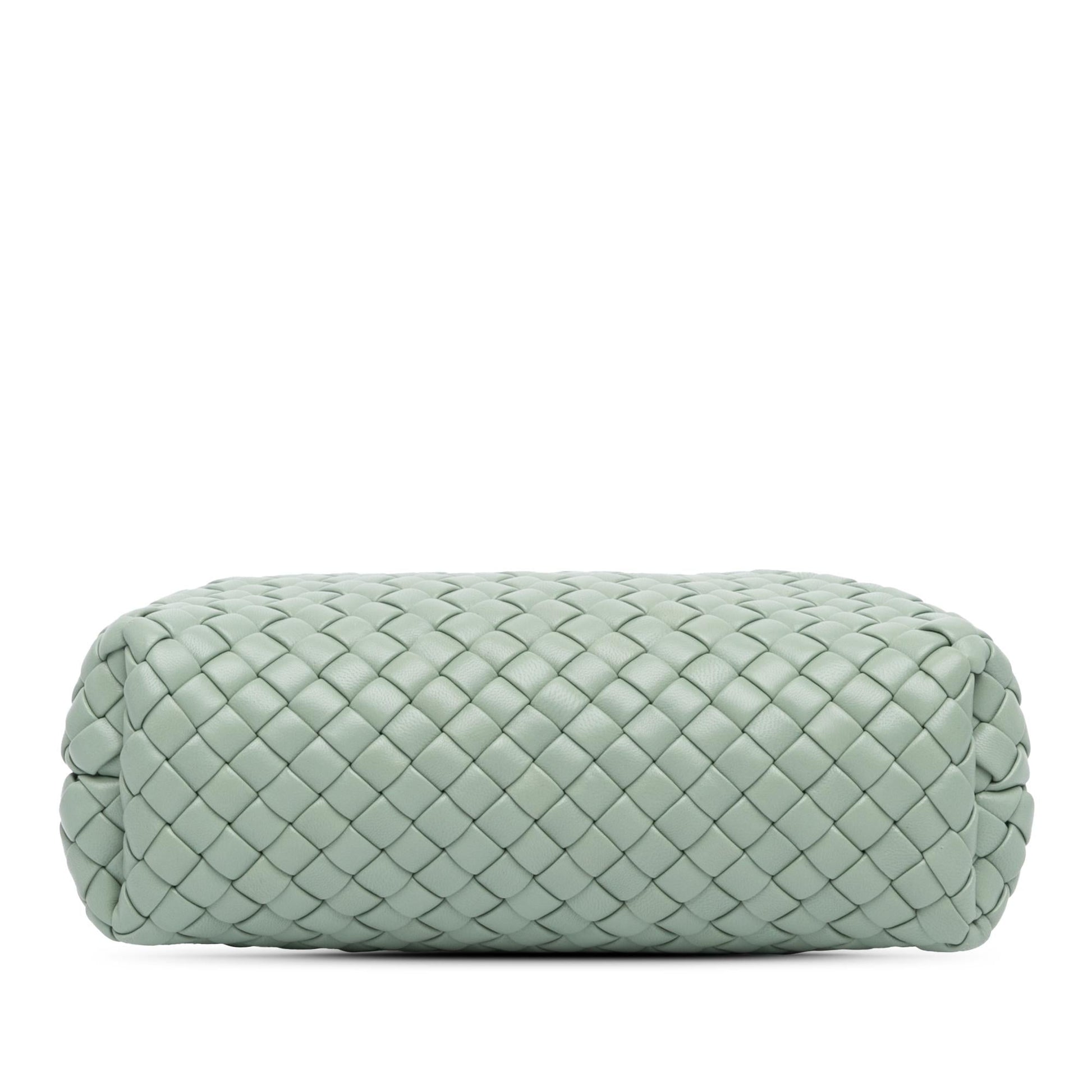 Luxury Bottega Veneta Mini Nappa Intrecciato Padded The Handle Satchel (SHG-PCibeE)