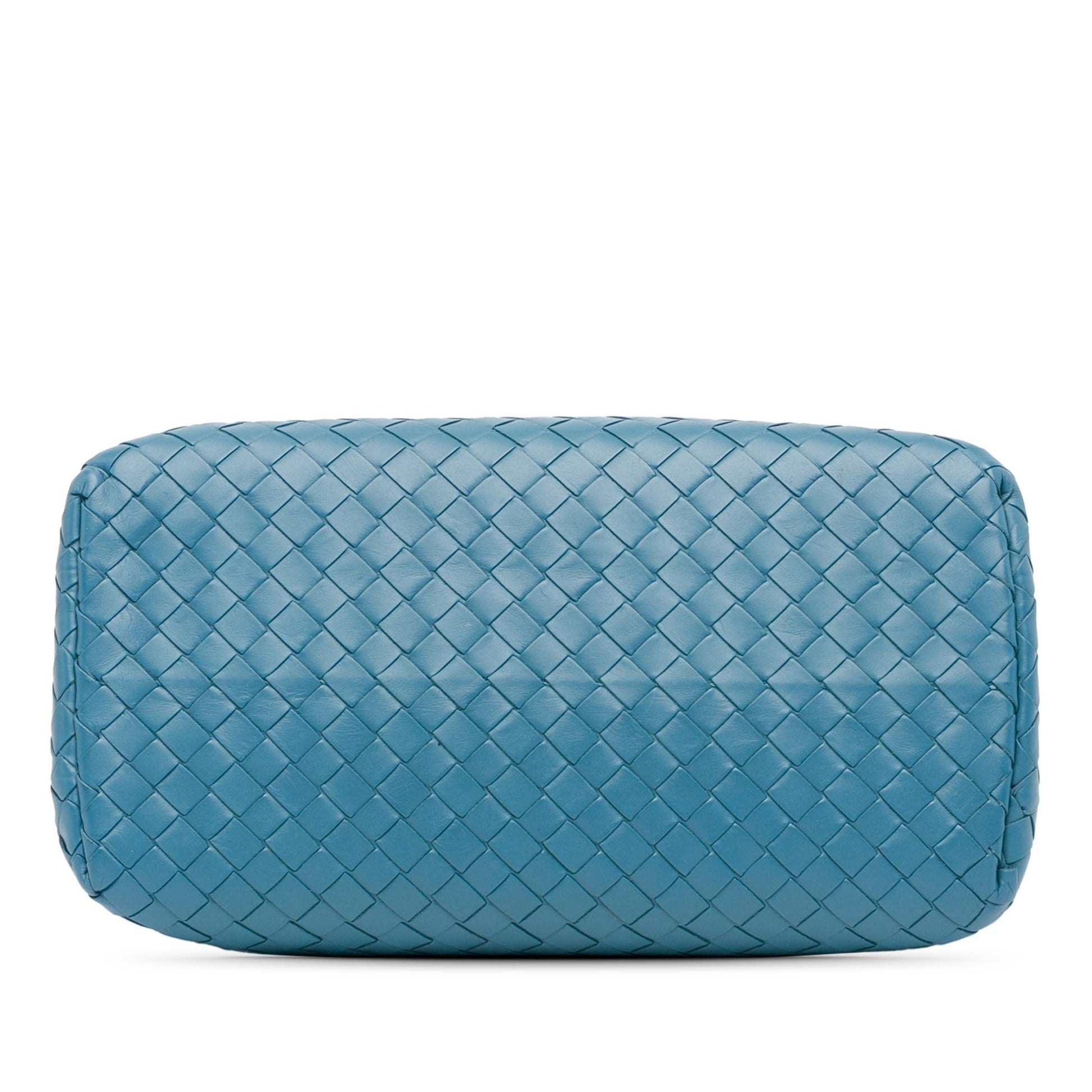 Luxury Bottega Veneta Mini Nappa Intrecciato Roma Satchel (SHG-VRD6vw)