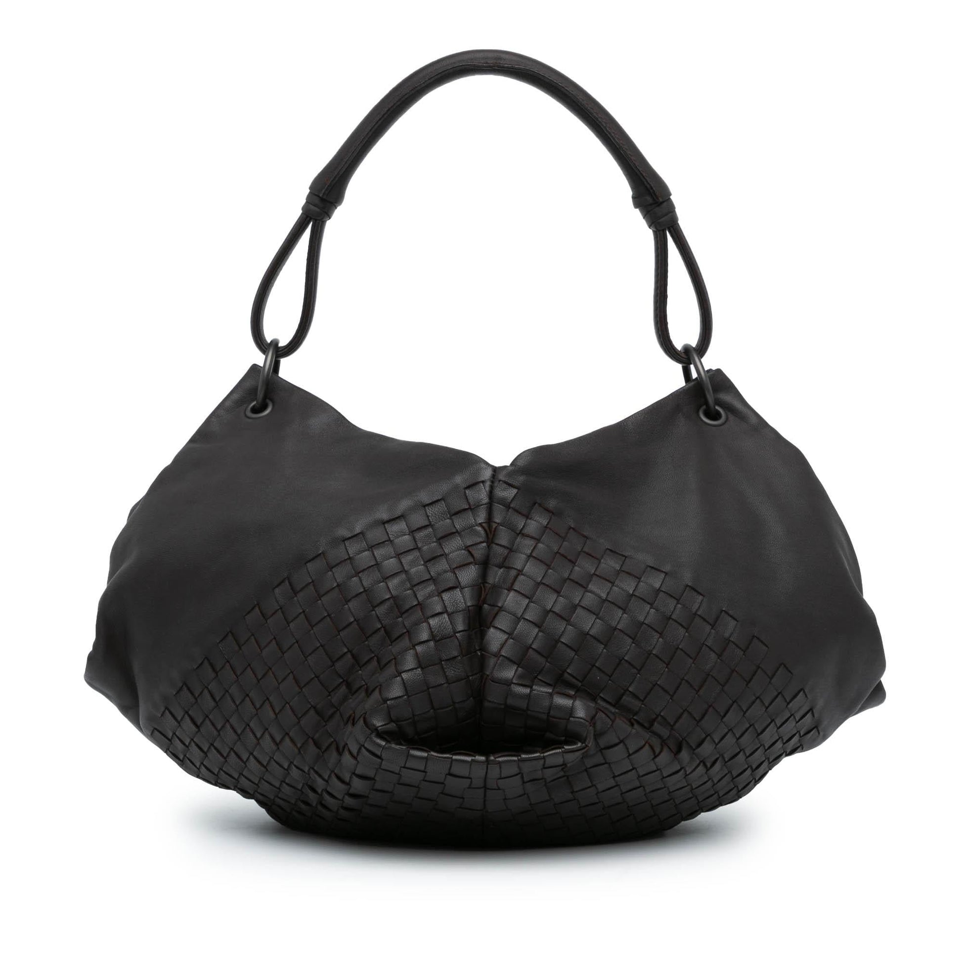 Luxury Bottega Veneta Nappa Intrecciato Aquilone Fortune Cookie Hobo (SHG-LD8FwP)