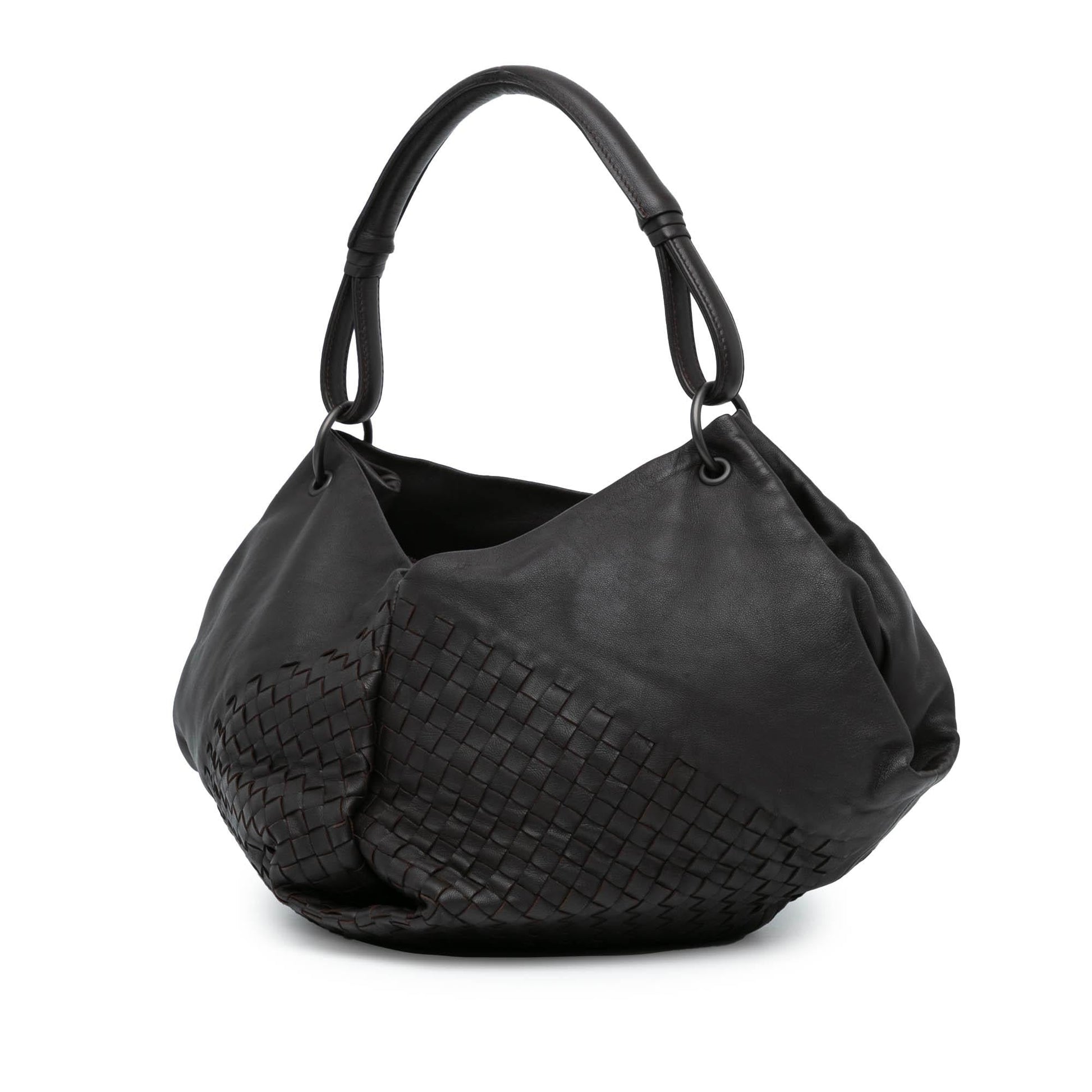 Luxury Bottega Veneta Nappa Intrecciato Aquilone Fortune Cookie Hobo (SHG-LD8FwP)