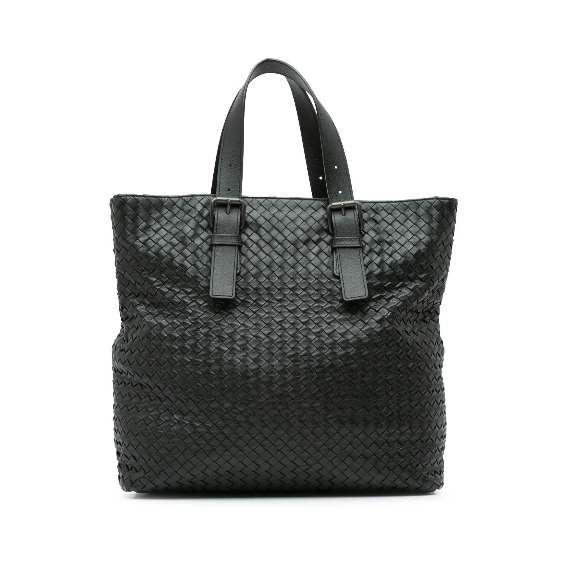 Luxury Bottega Veneta Nappa Intrecciato Belt Strap Tote (SHG-ihBd4v)