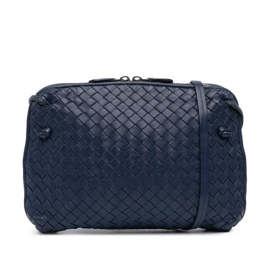 Luxury Bottega Veneta Nappa Intrecciato Nodini Crossbody (SHG-OMLPQf)