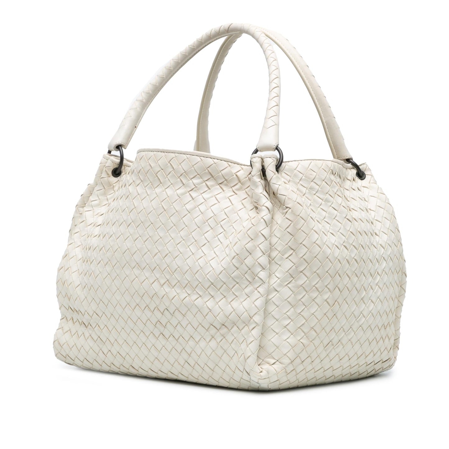 Luxury Bottega Veneta Nappa Intrecciato Parachute Tote (SHG-TZpLPo)