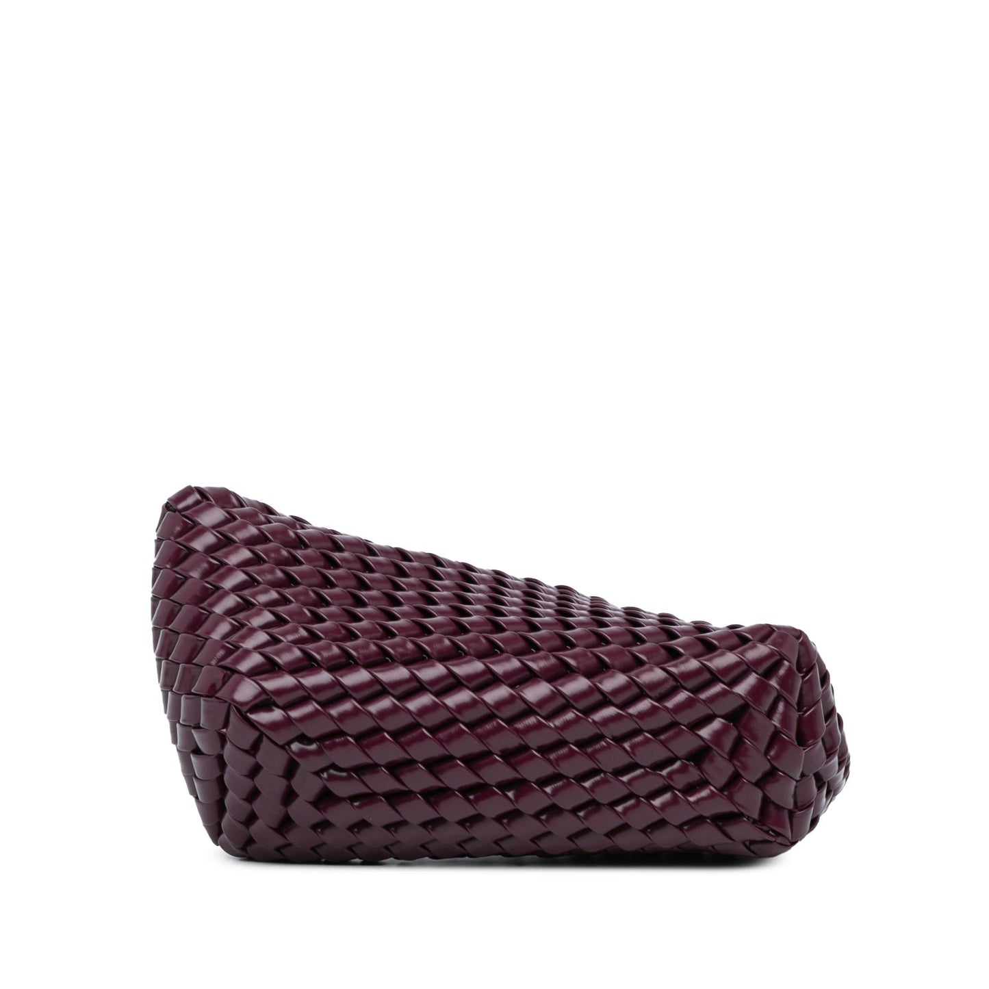 Luxury Bottega Veneta Nappa Intrecciato Slanted Clutch (SHG-AMZyVp)