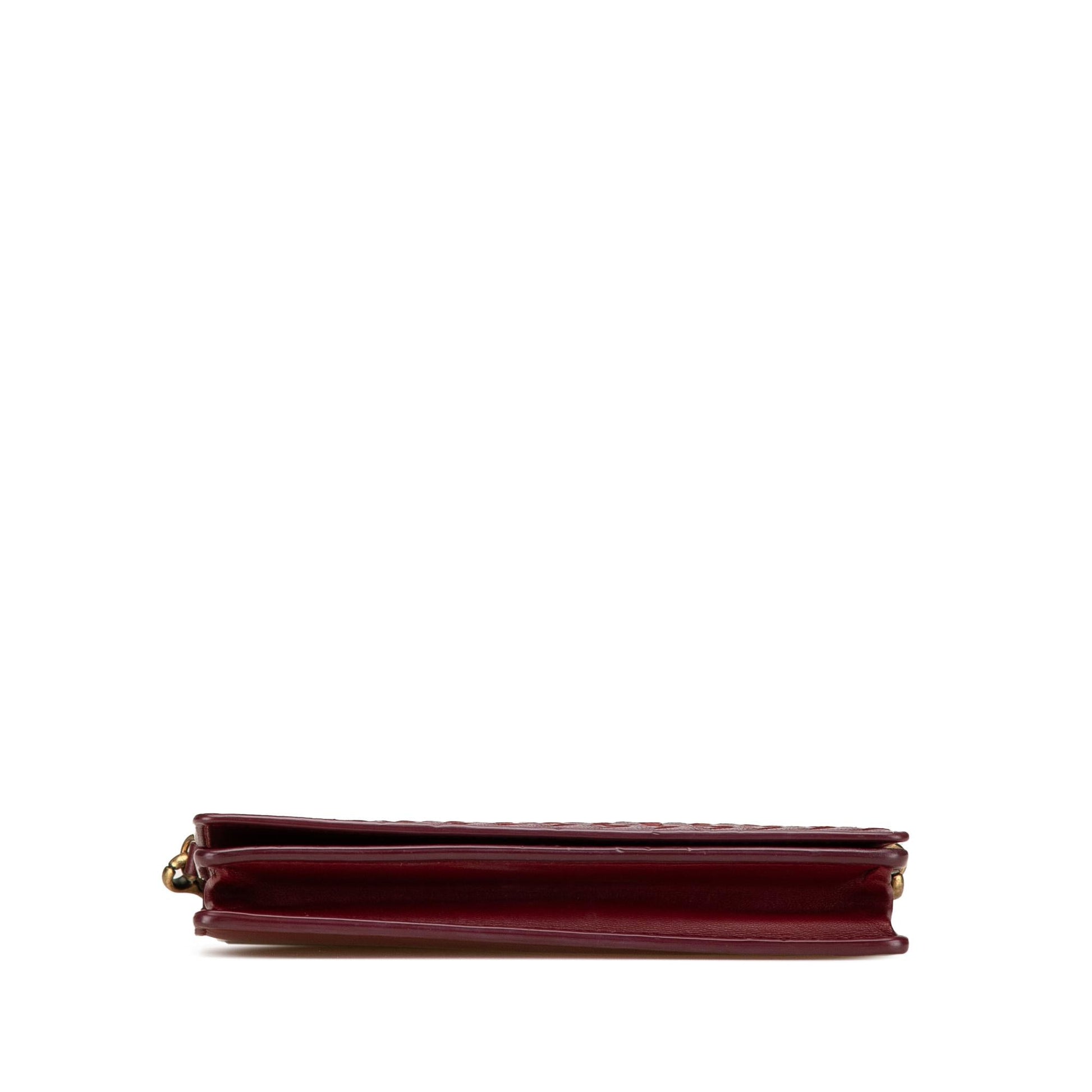 Luxury Bottega Veneta Nappa Intrecciato Wallet On Chain (SHG-tseuXQ)