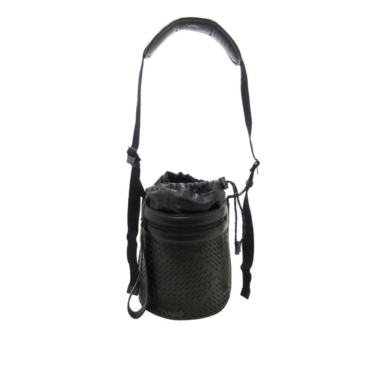 Luxury Bottega Veneta Perforated Leather Messenger Bag (SHG-G3GAmR)