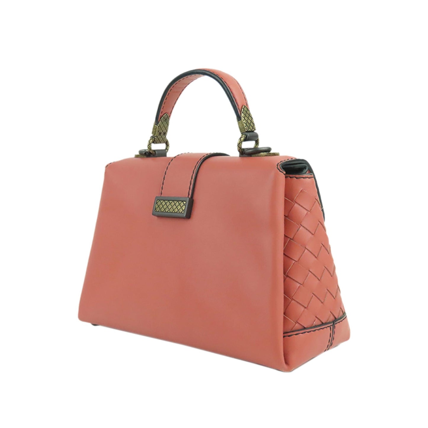 Luxury Bottega Veneta Piazza Leather Satchel (SHG-36213)