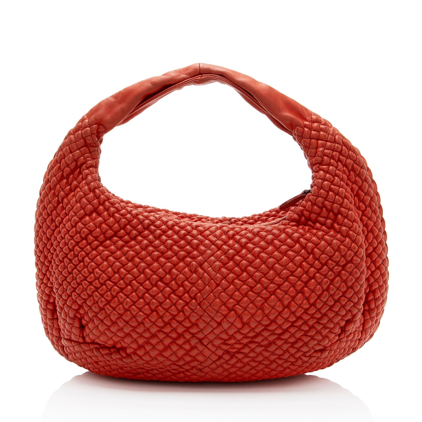 Luxury Bottega Veneta Ponza Nappa Leather Belly Mini Hobo (SHF-KzJN2f)