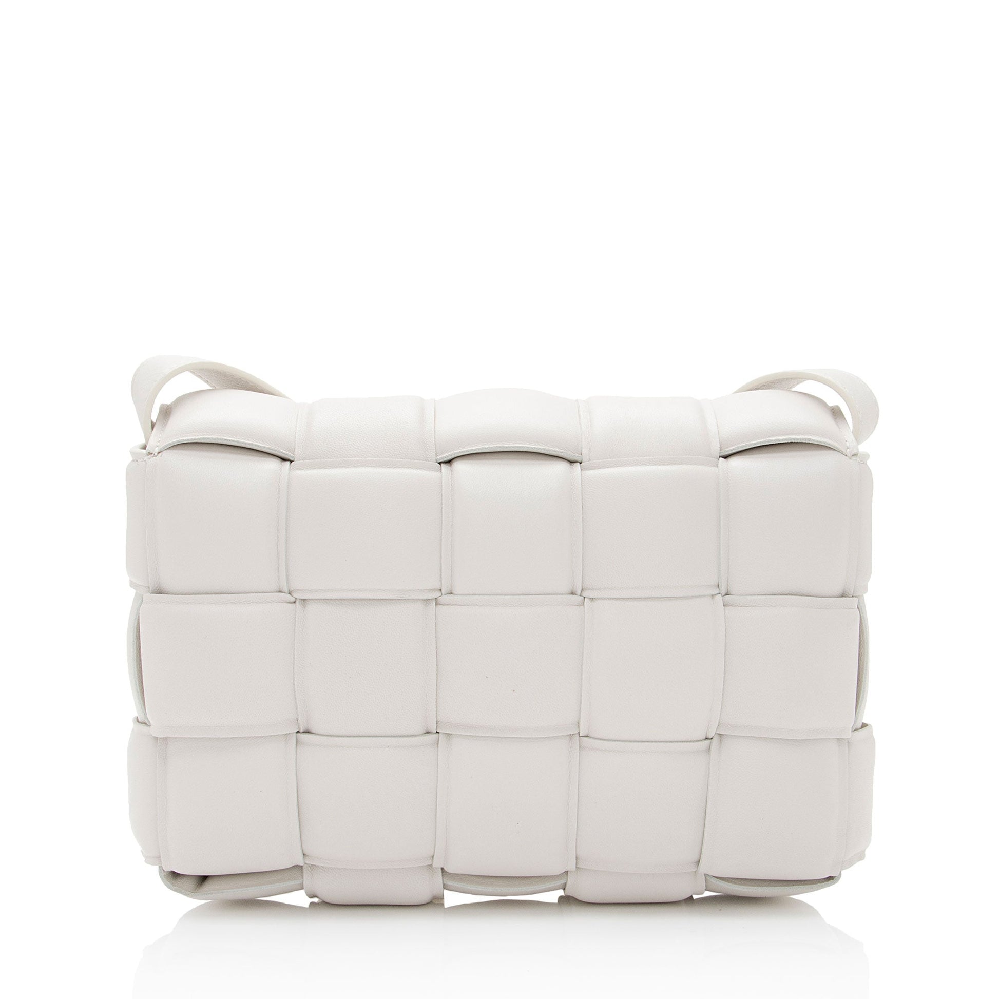 Luxury Bottega Veneta Puffed Leather Cassette Crossbody Bag (SHF-oCEDIg)
