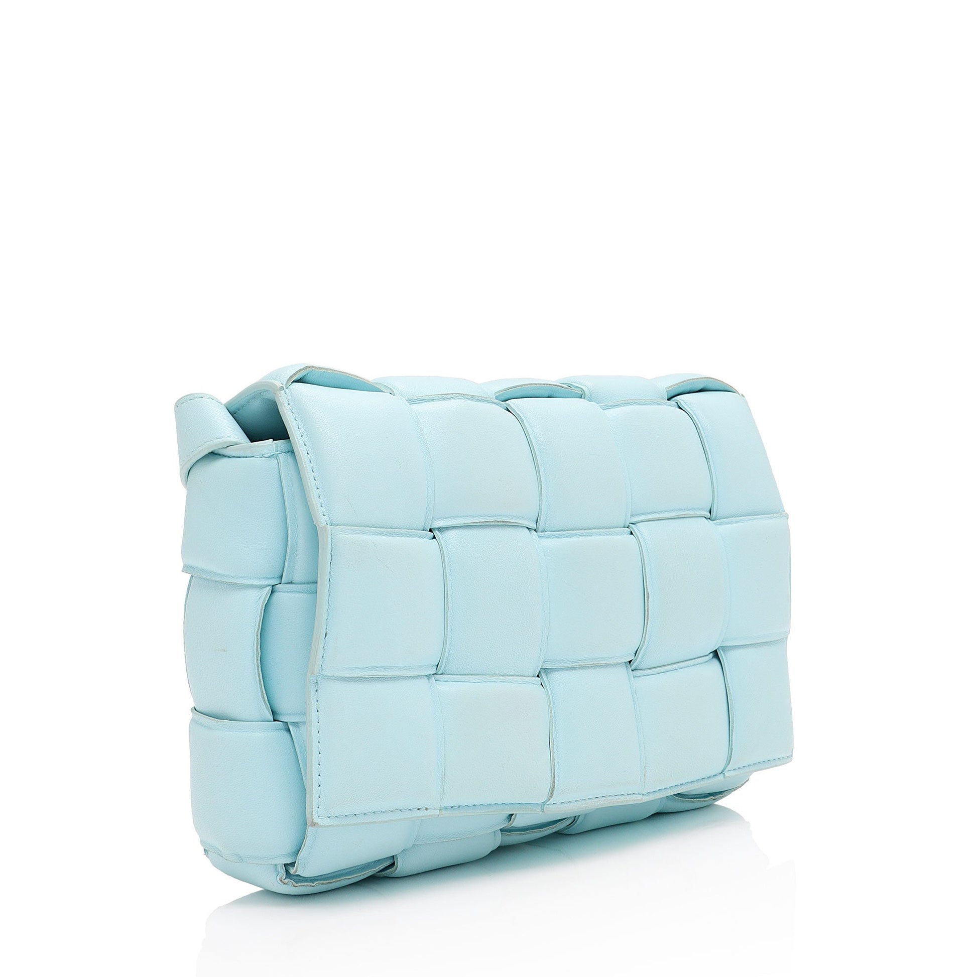 Luxury Bottega Veneta Puffed Leather Cassette Crossbody (SHF-WwMbsR)